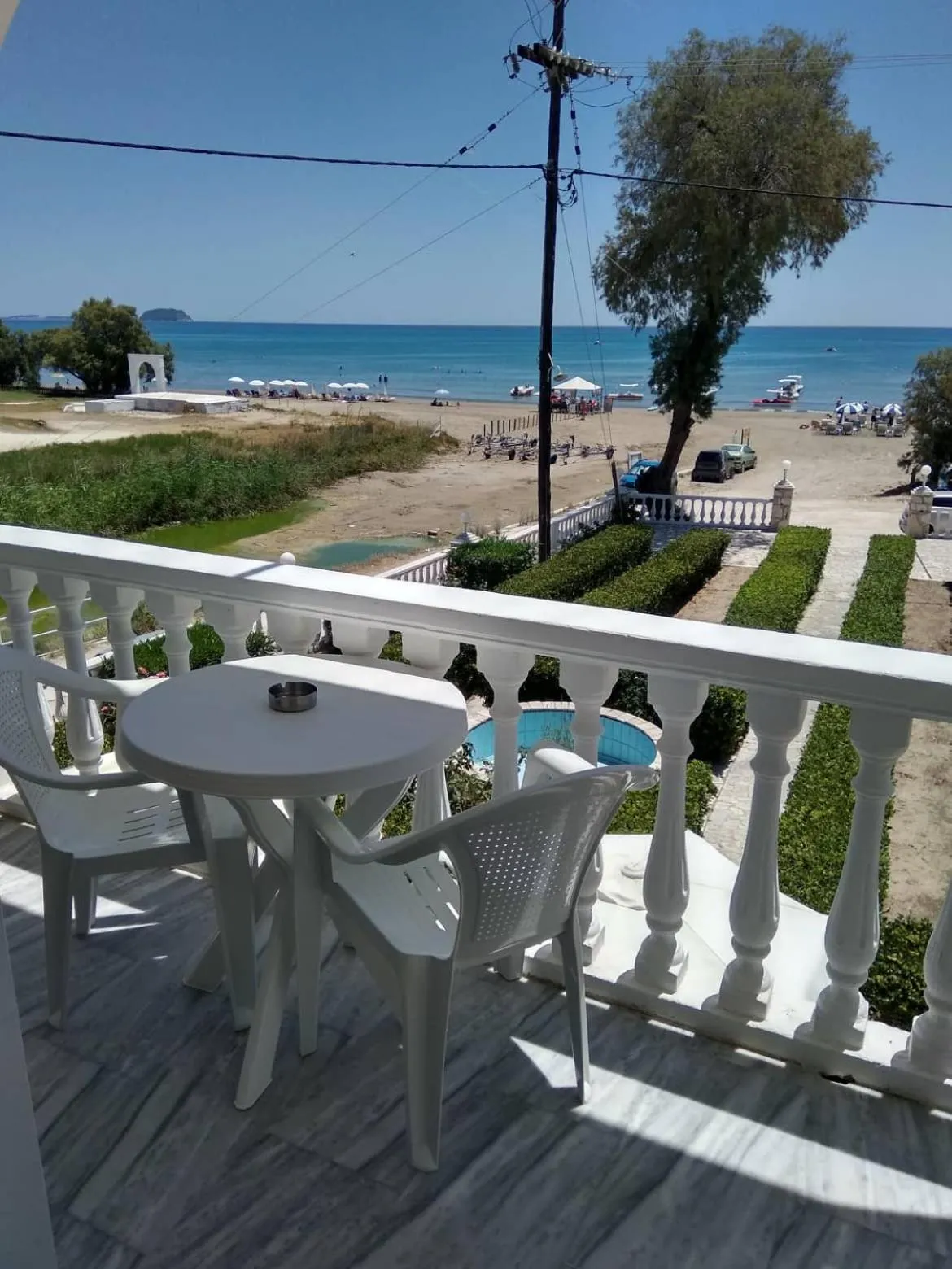 Balcony/Terrace in Villa Doris