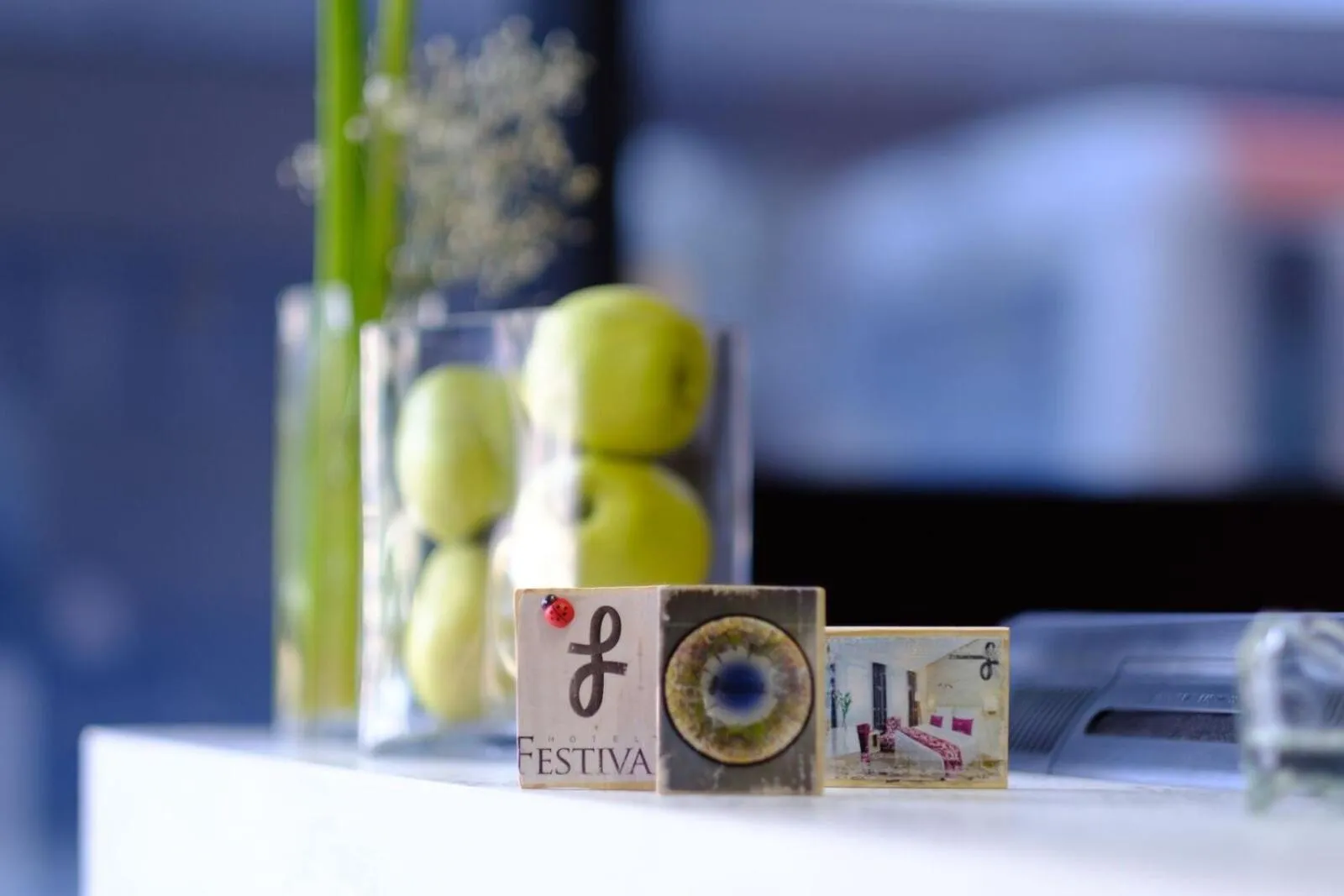 Property logo or sign in Hotel Festival