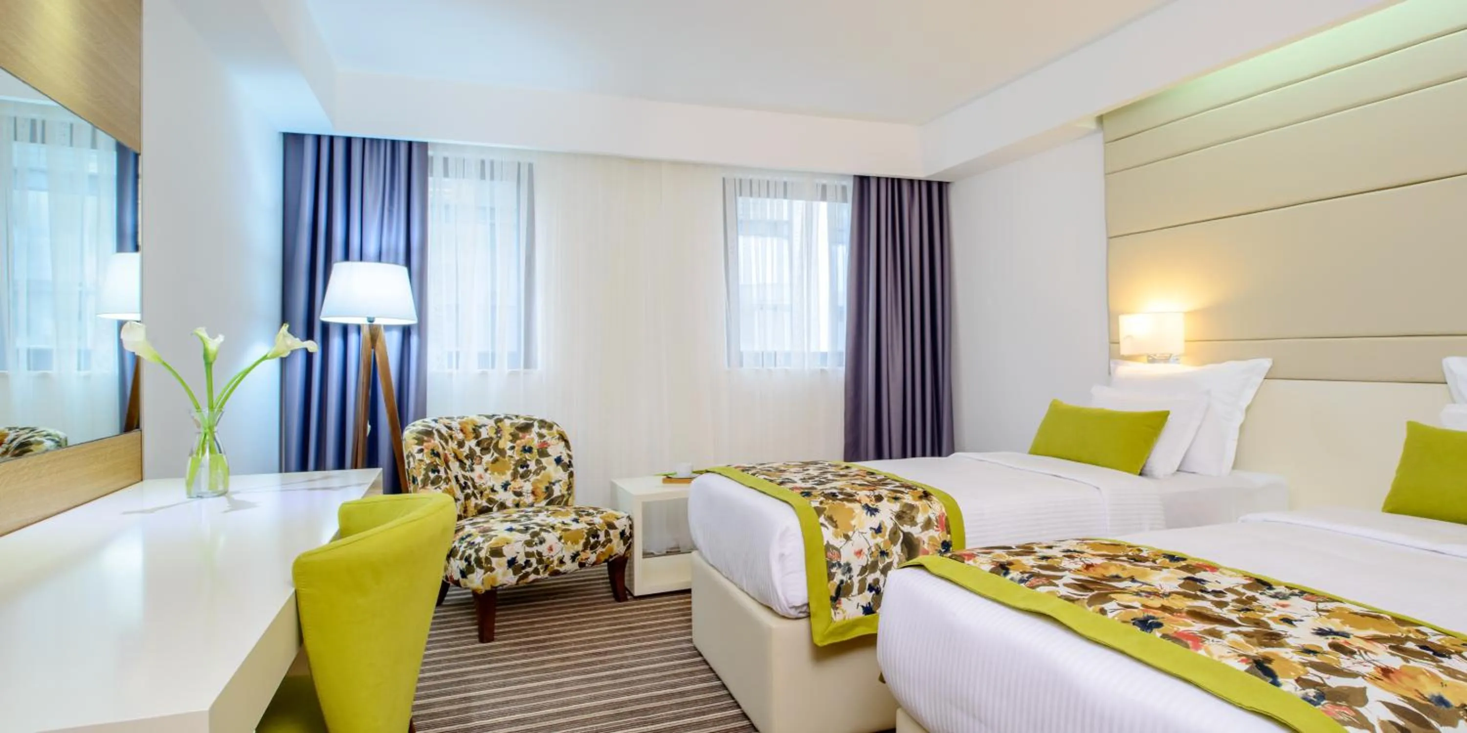 Bed in Hotel Festival