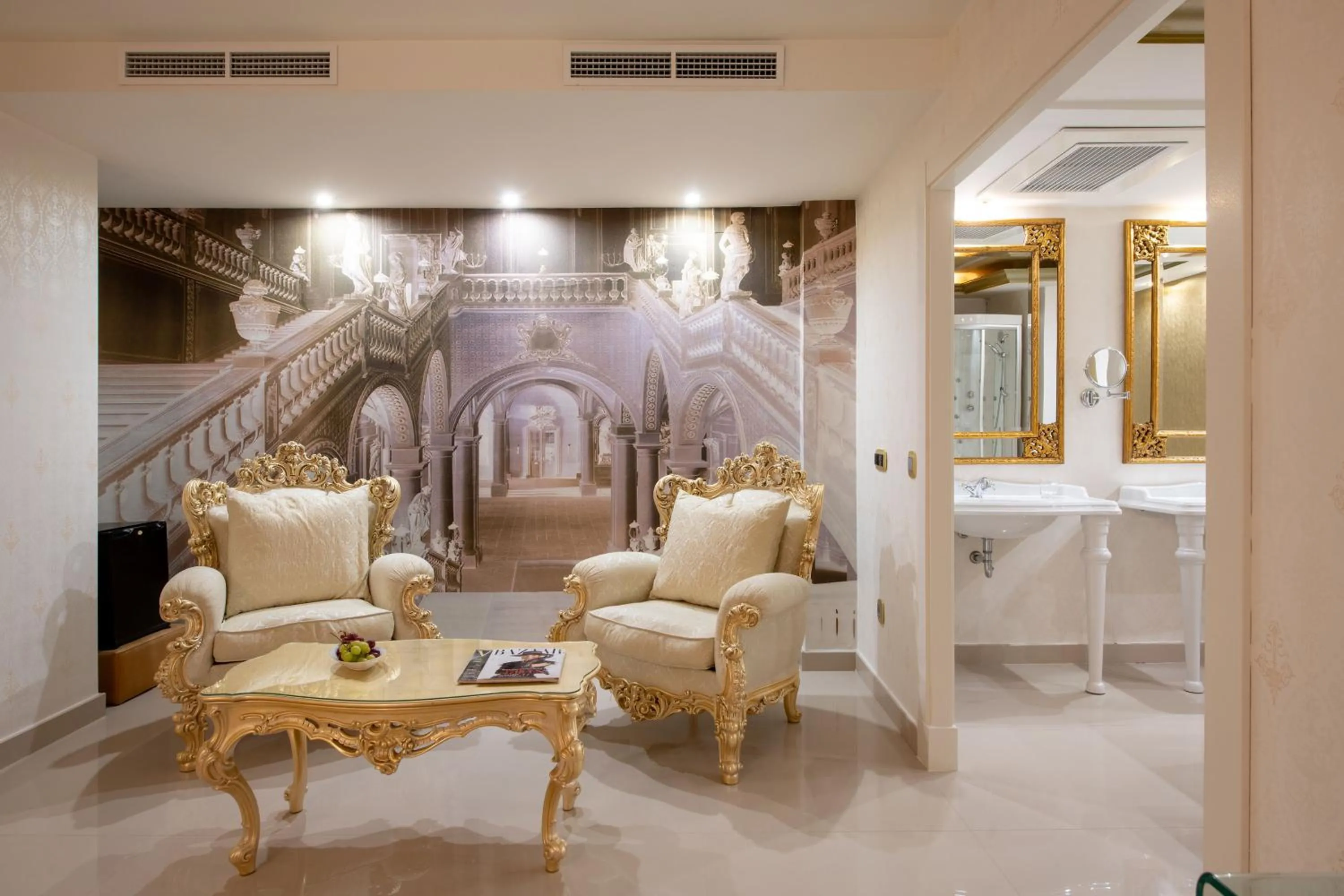 Living room in Hotel Infanta Leonor
