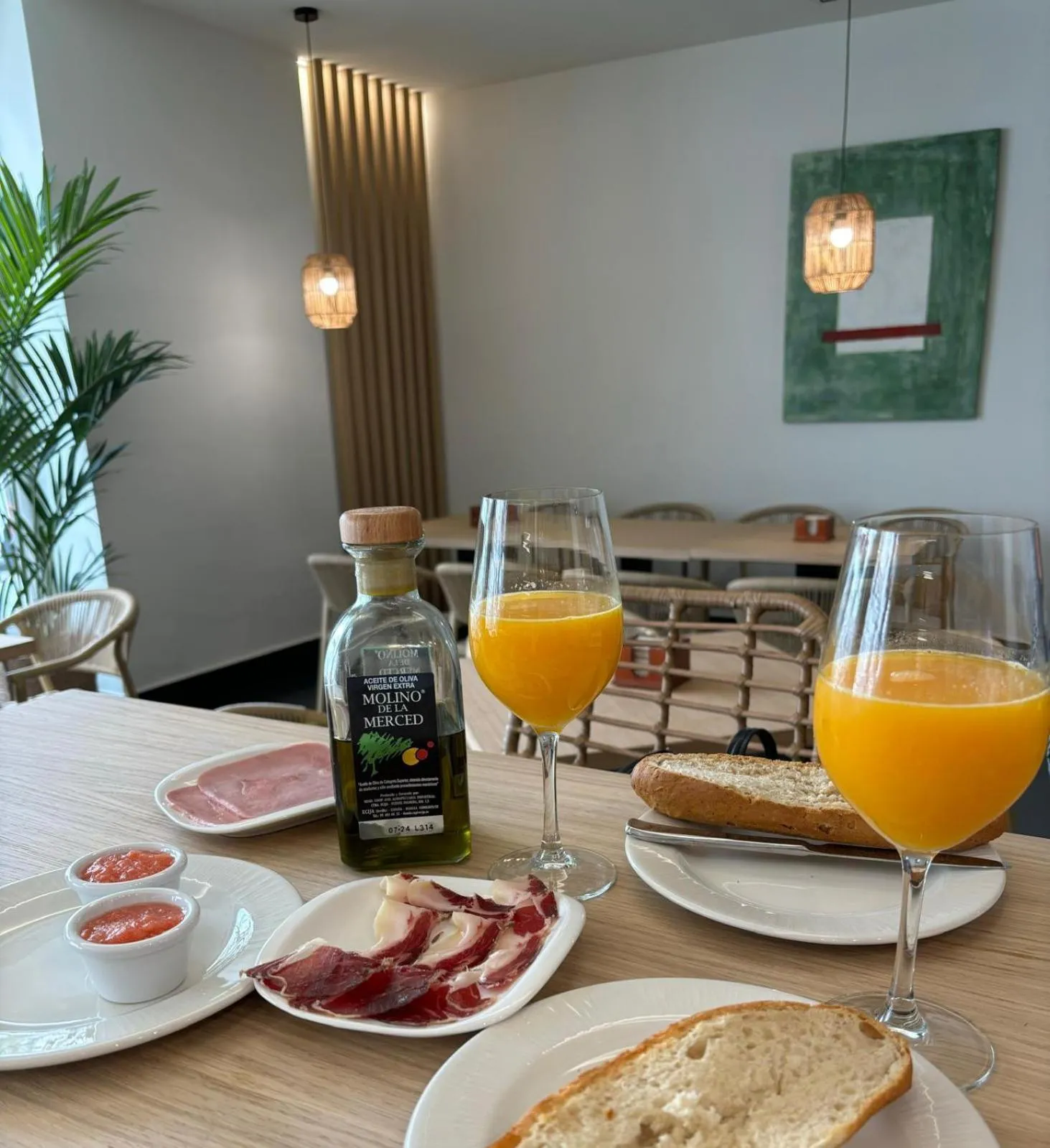 Breakfast in Hotel Infanta Leonor