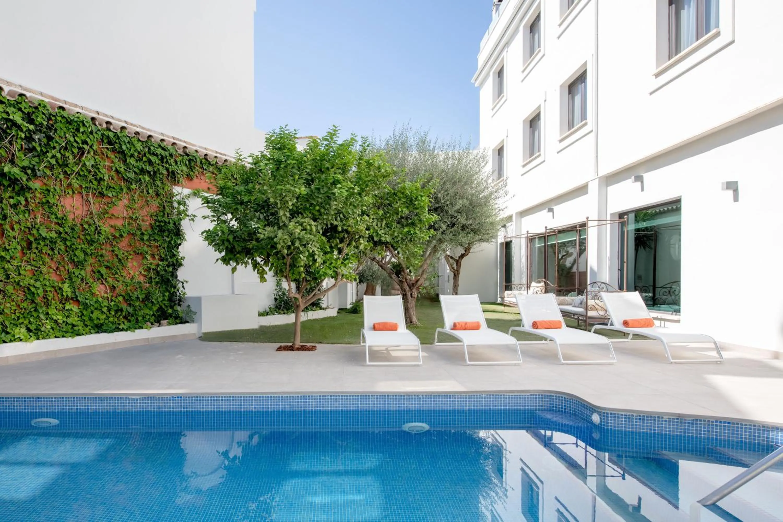 Garden in Hotel Infanta Leonor