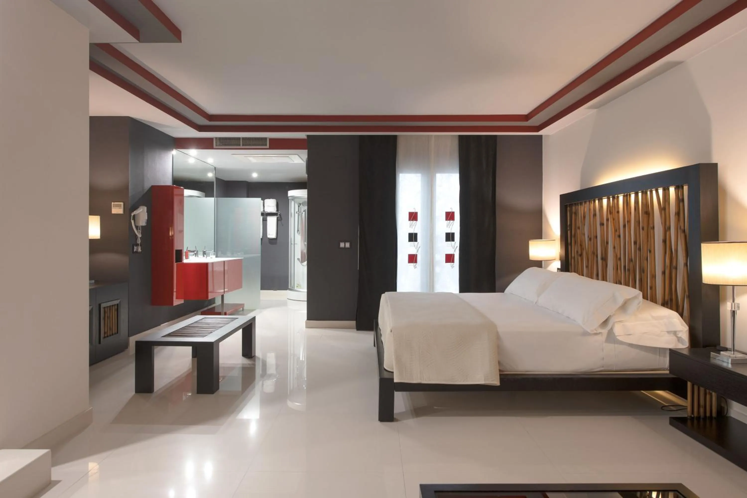 Bed in Hotel Infanta Leonor