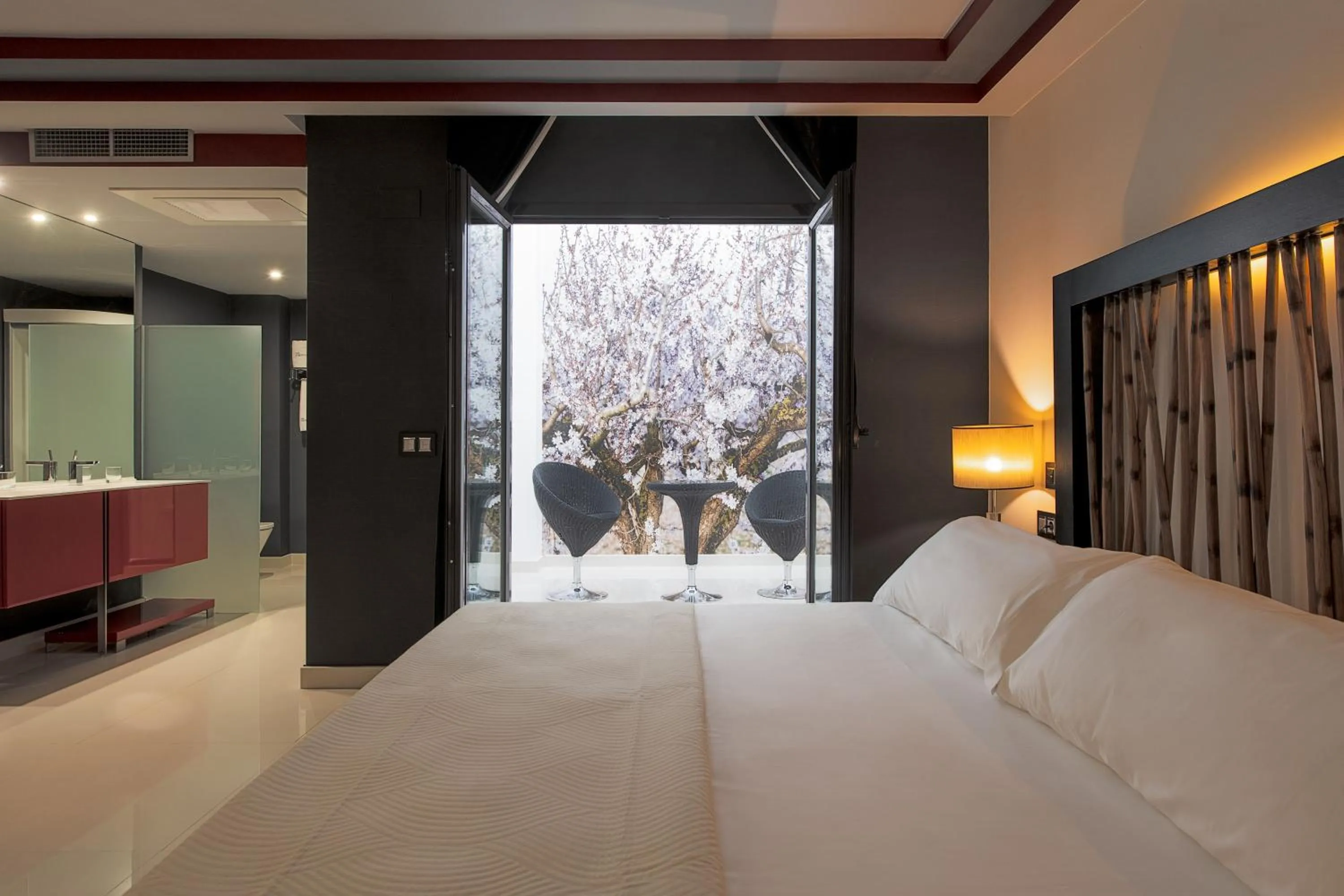Bed in Hotel Infanta Leonor