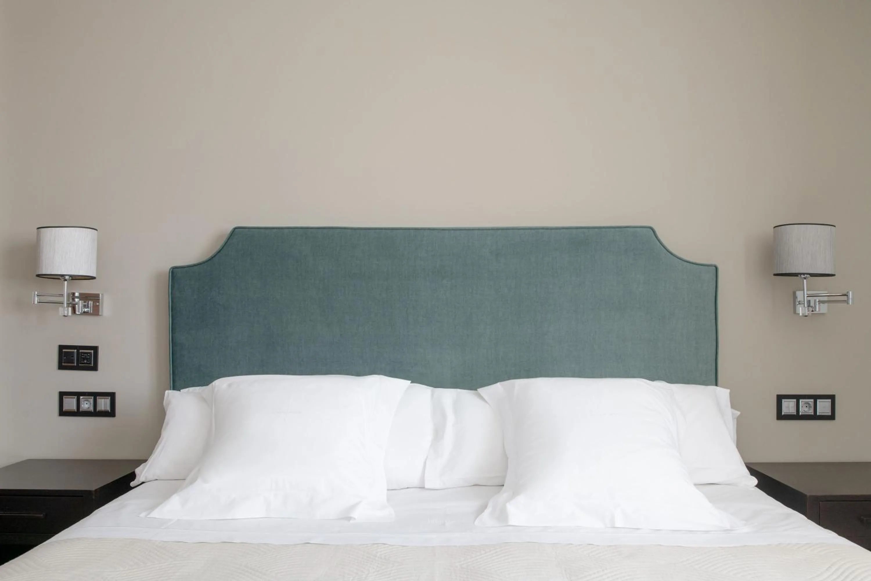 Bed in Hotel Infanta Leonor