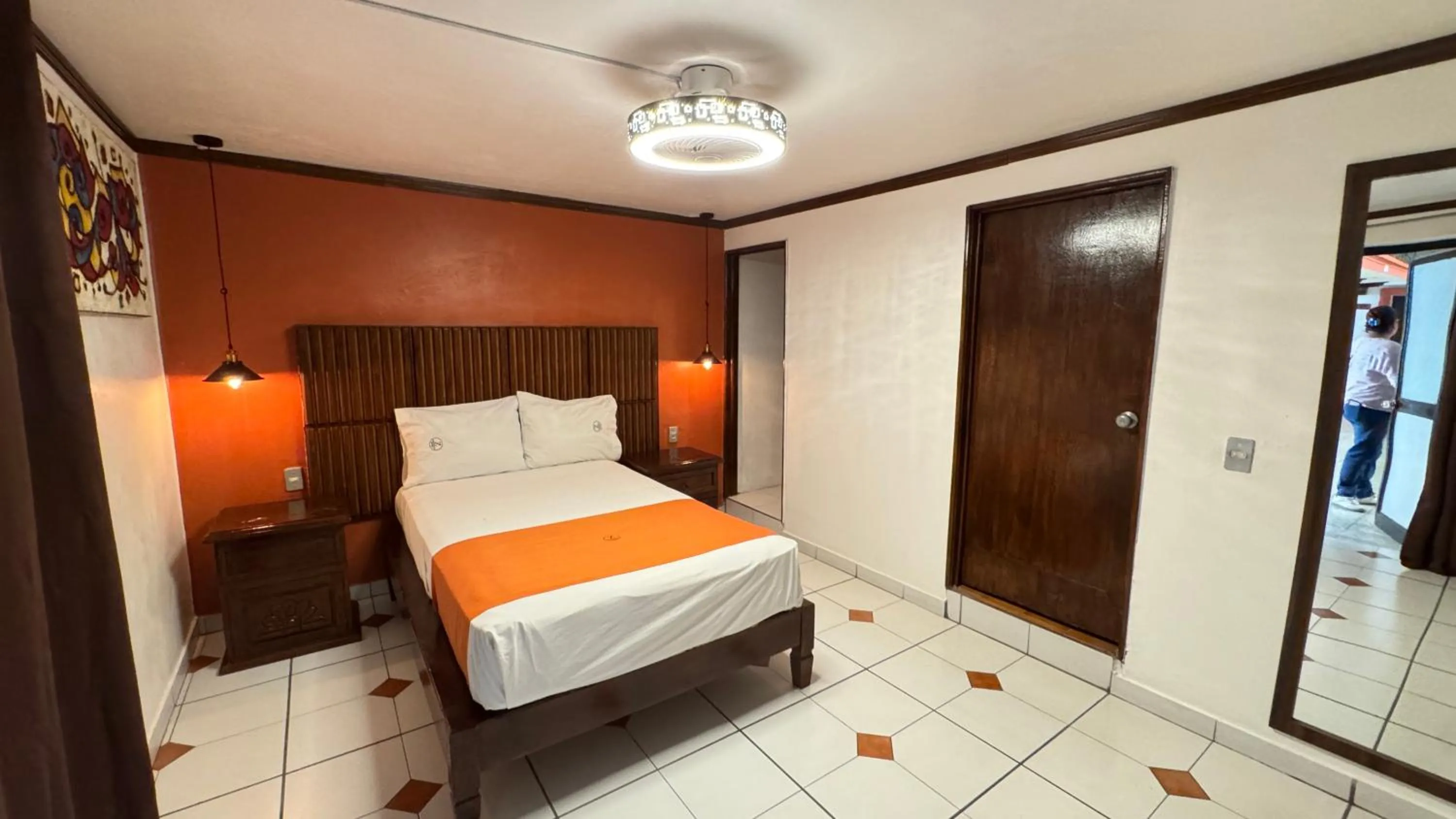 Bed in HOTEL ZAPOTLAN