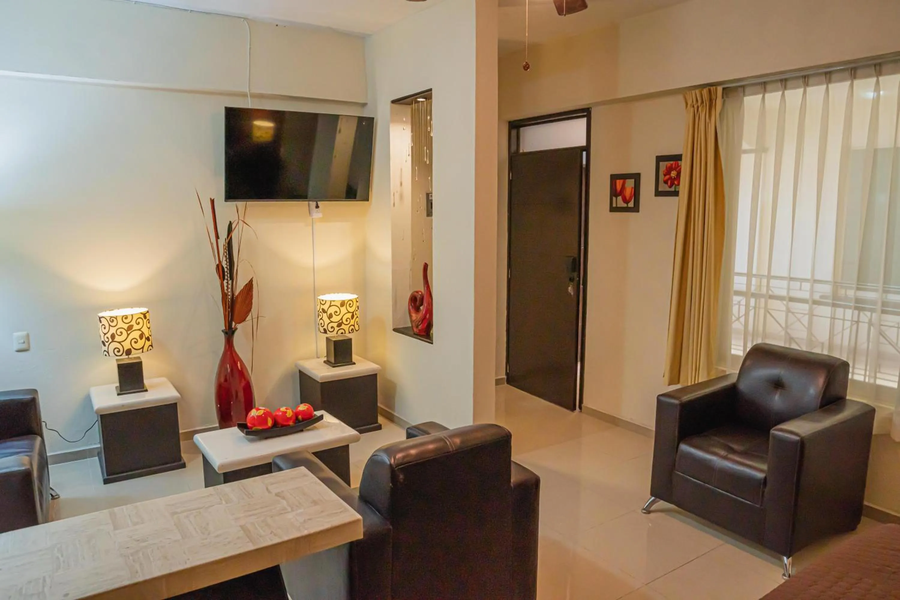 Living room in HOTEL ZAPOTLAN