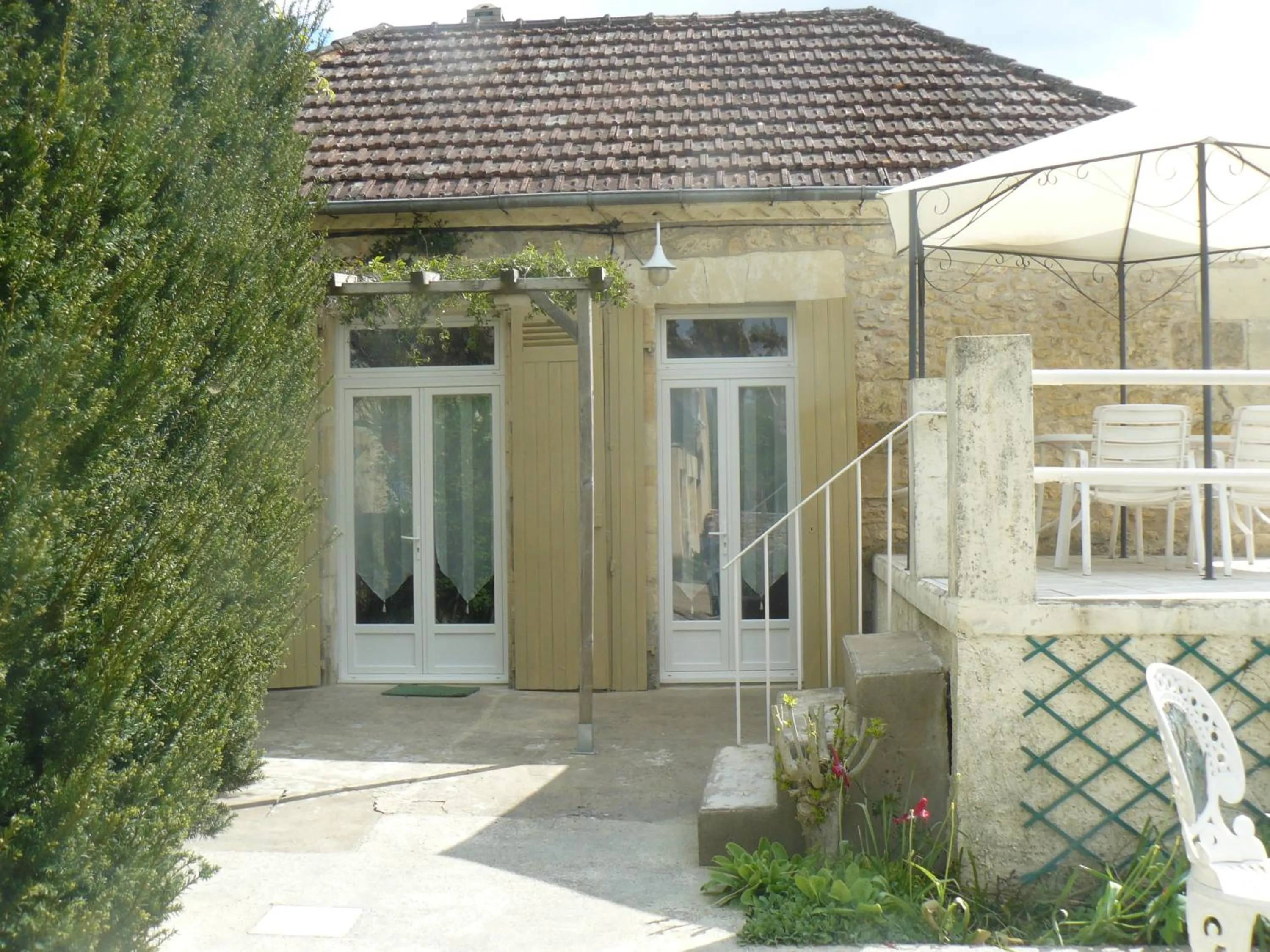 Balcony/Terrace in Chambres d'Hôtes & Gites Pouget