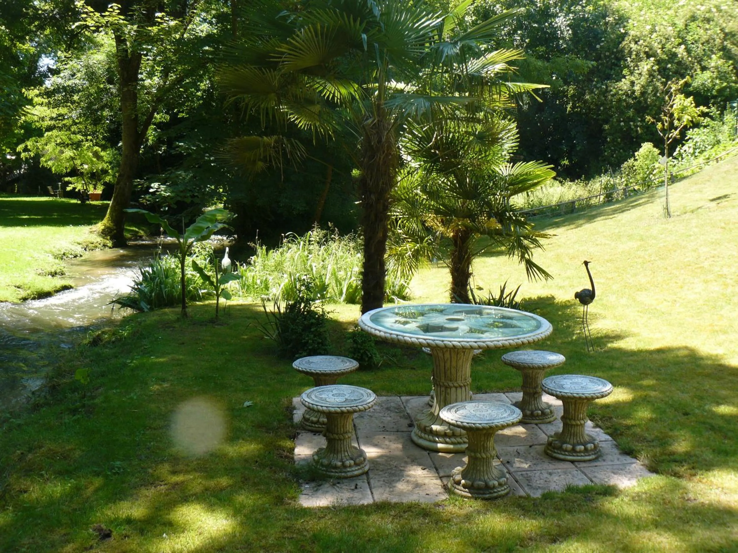 Garden in Chambres d'Hôtes & Gites Pouget