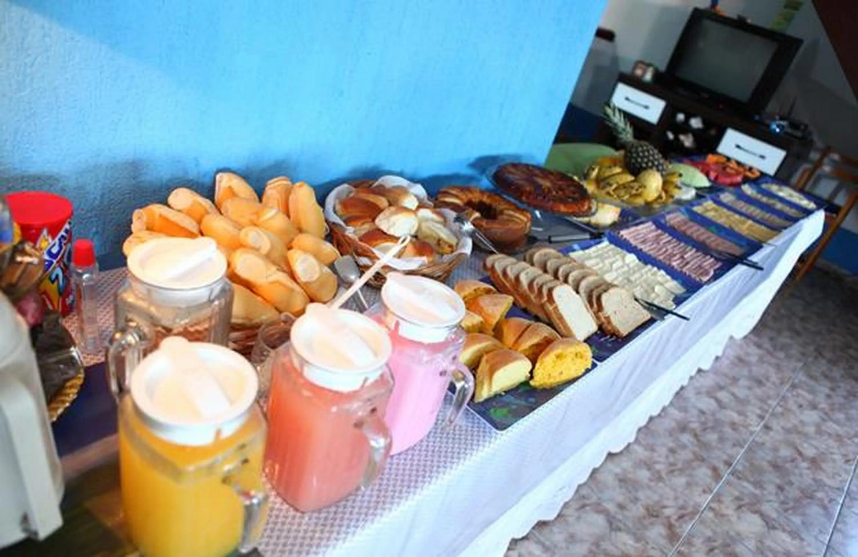 Food in Pousada Azul do Mar