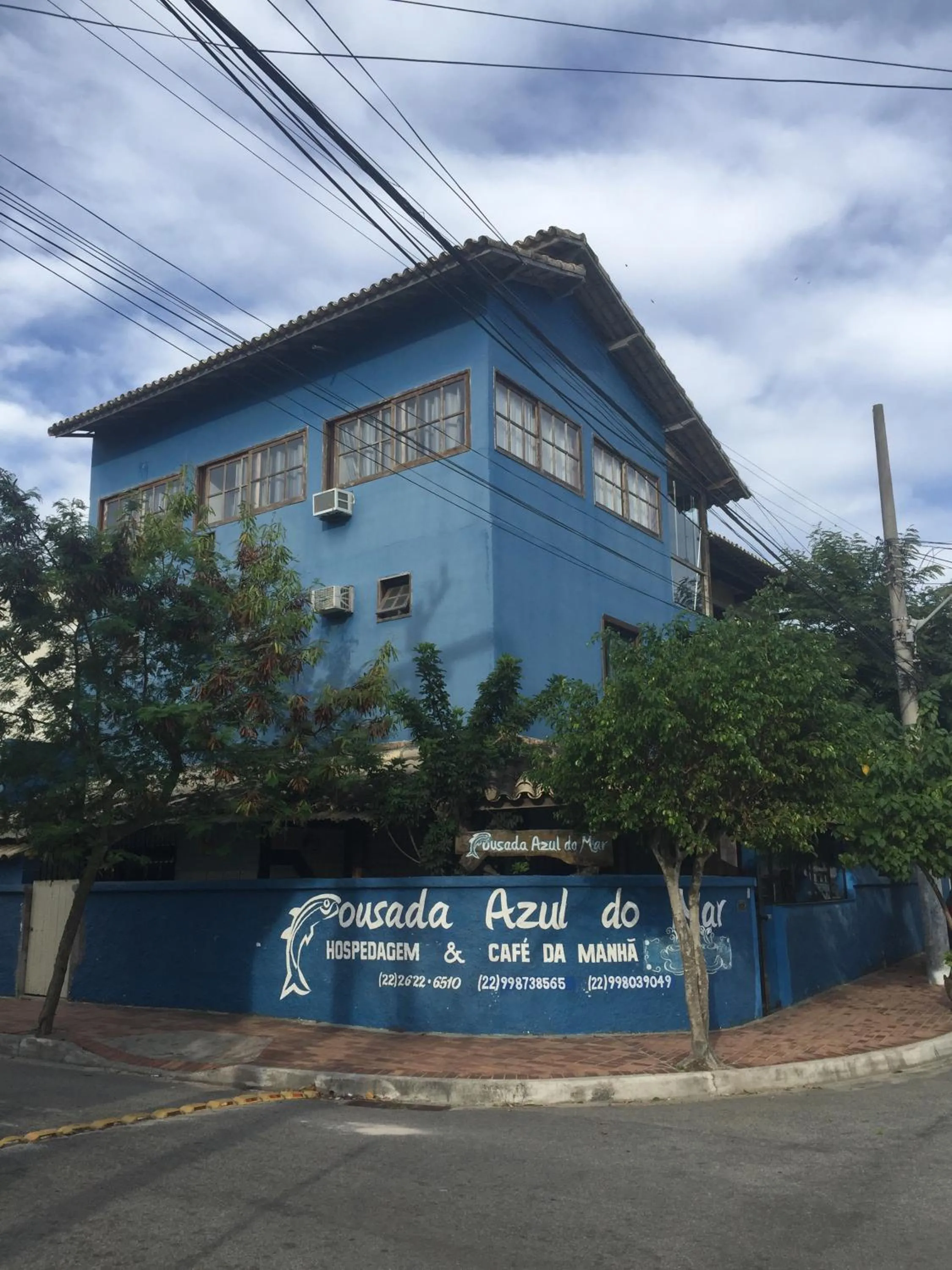 Property building in Pousada Azul do Mar