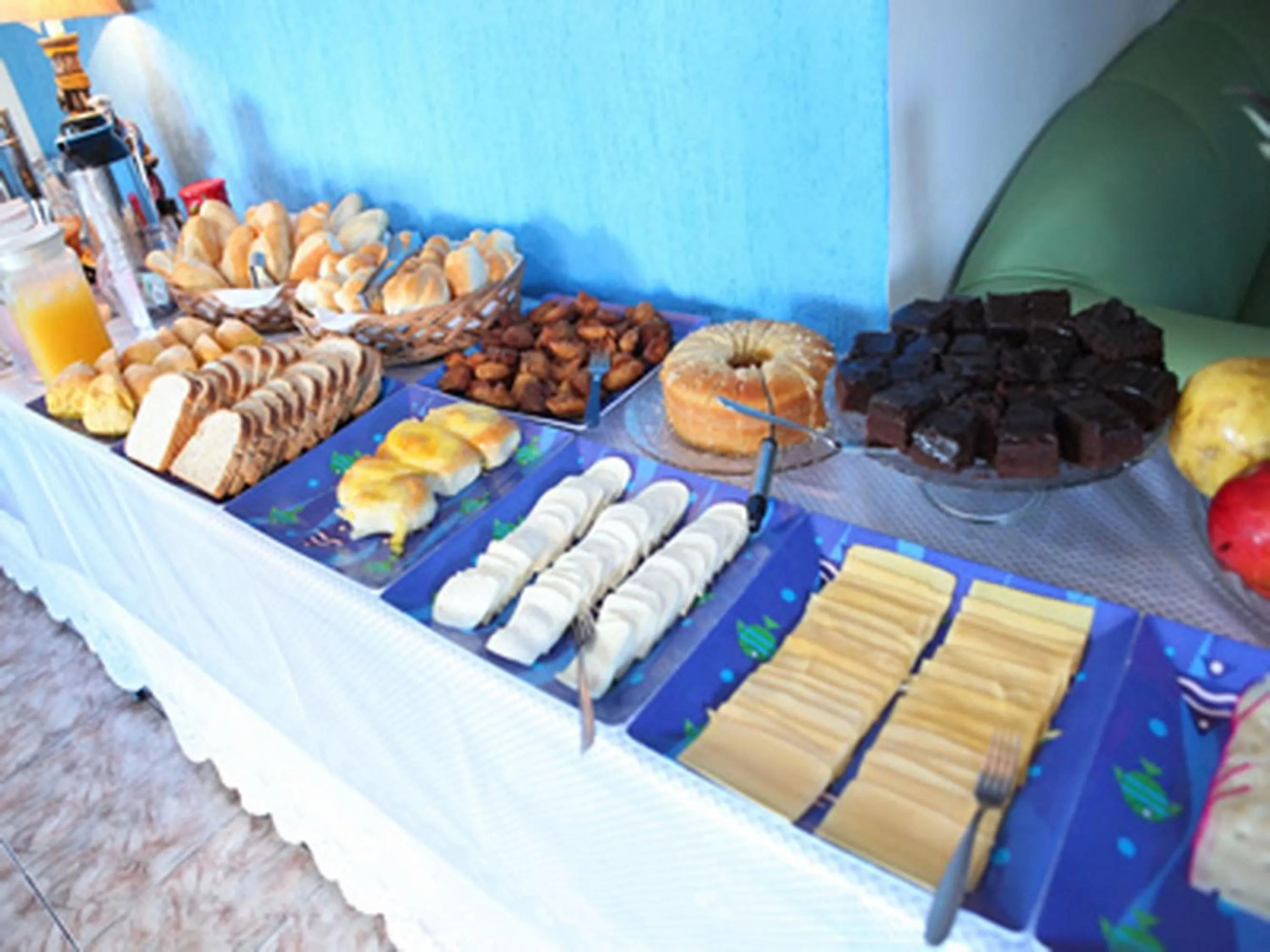 Breakfast in Pousada Azul do Mar