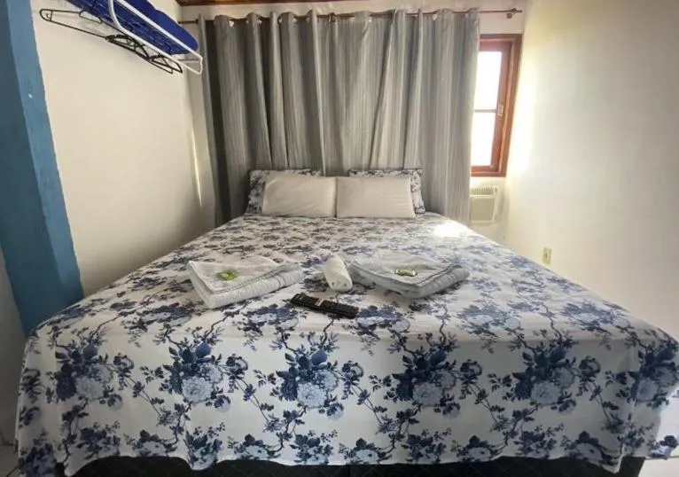 Bed in Pousada Azul do Mar