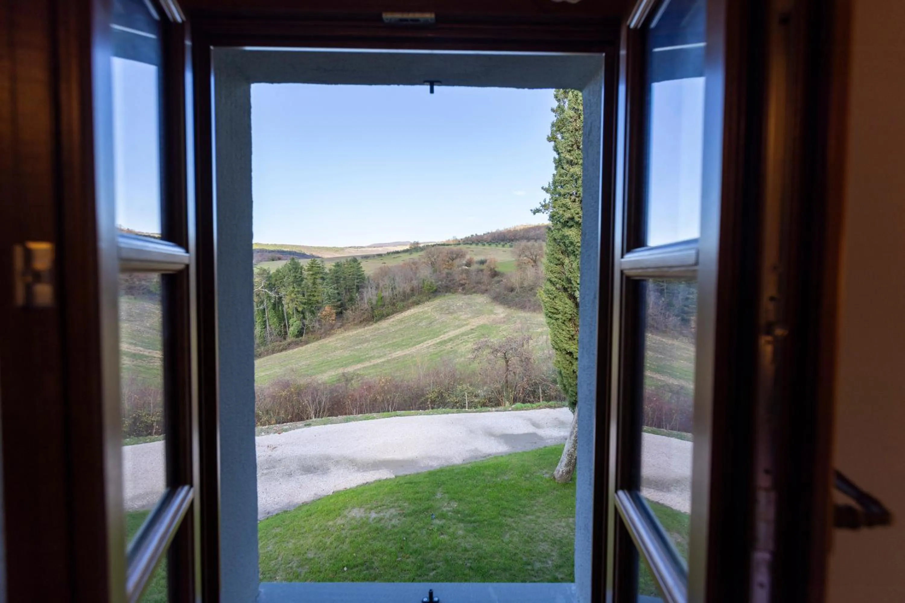 Natural landscape in Podere La Casella