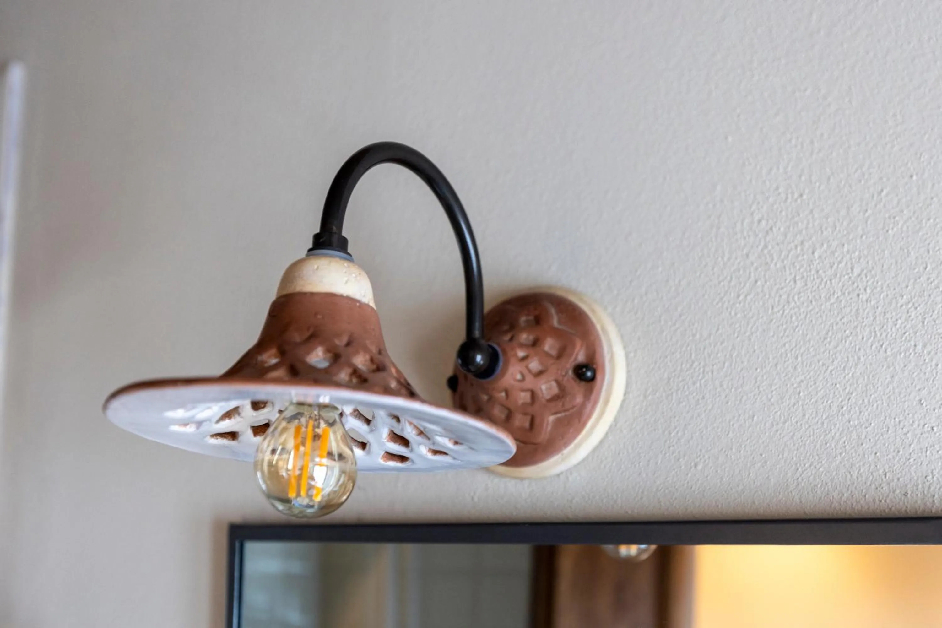 Decorative detail in Podere La Casella