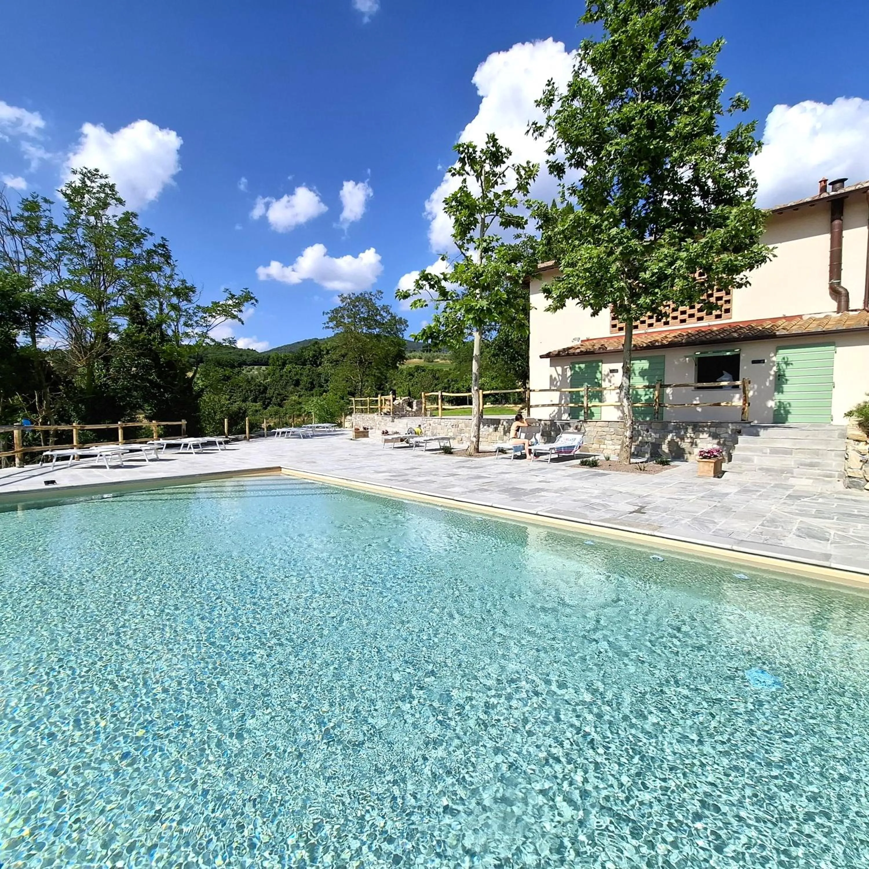 Swimming pool in Podere La Casella