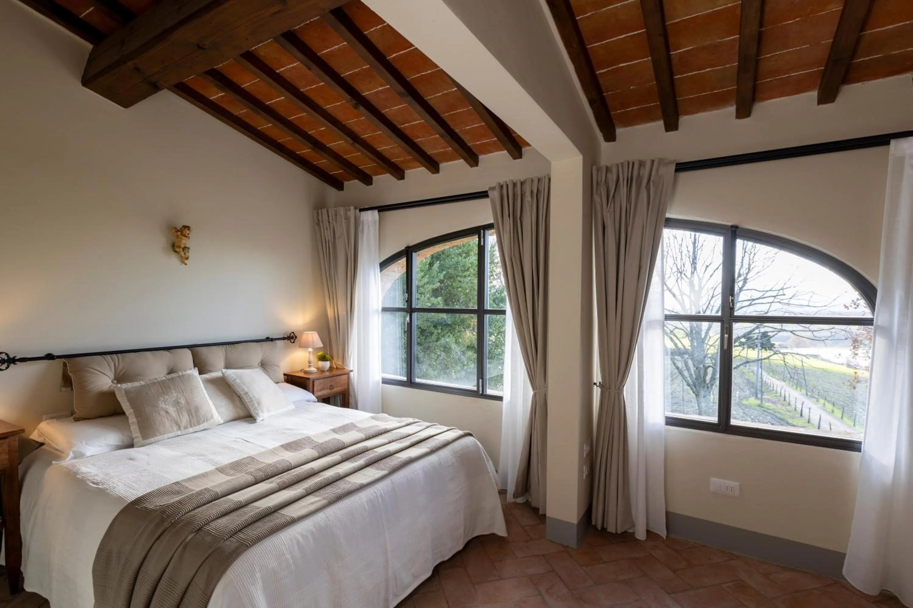 Photo of the whole room, Bed in Podere La Casella