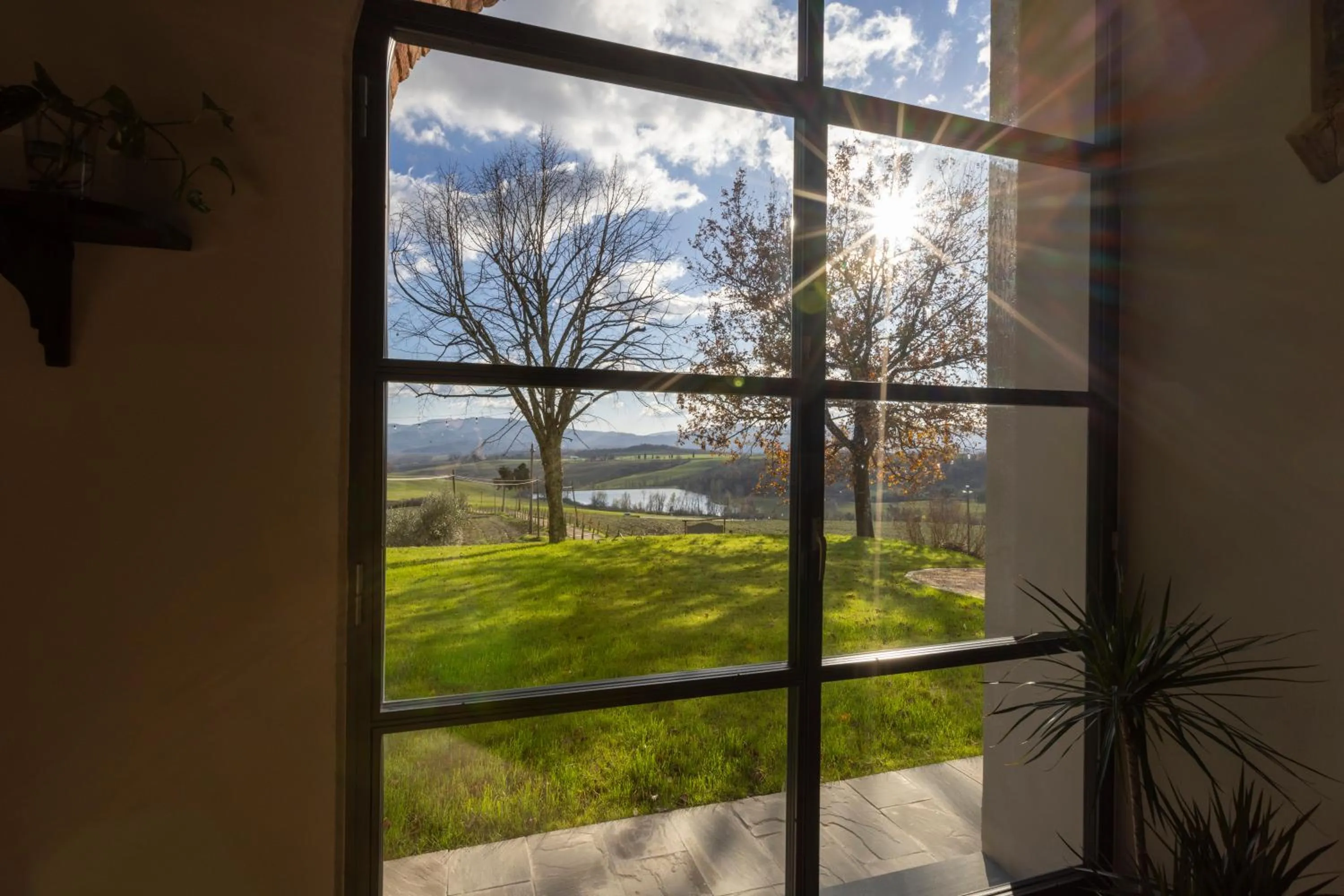 Natural landscape in Podere La Casella