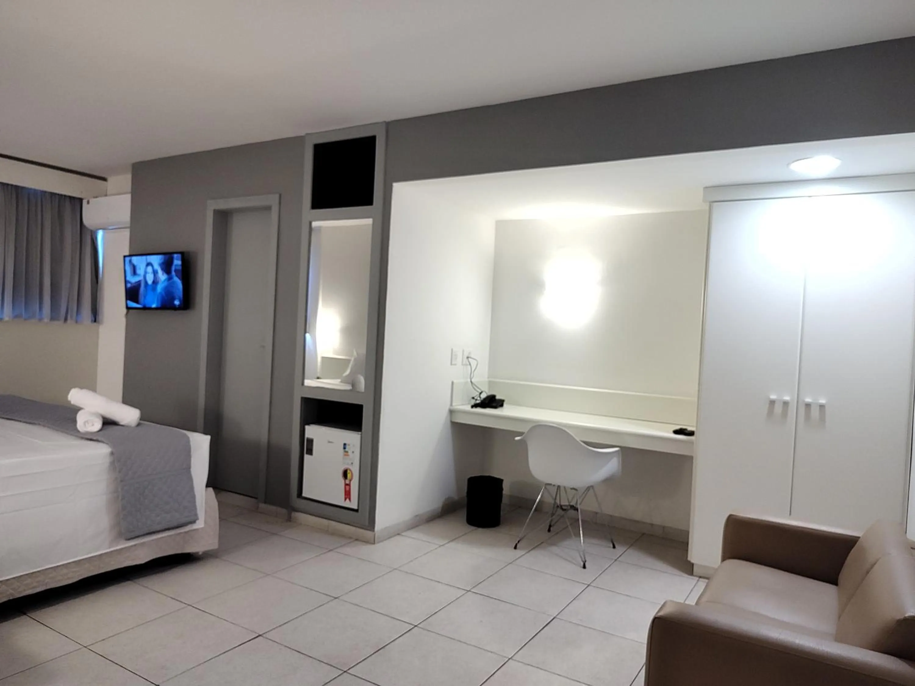 Bed in Hotel Oscar Gold Savassi