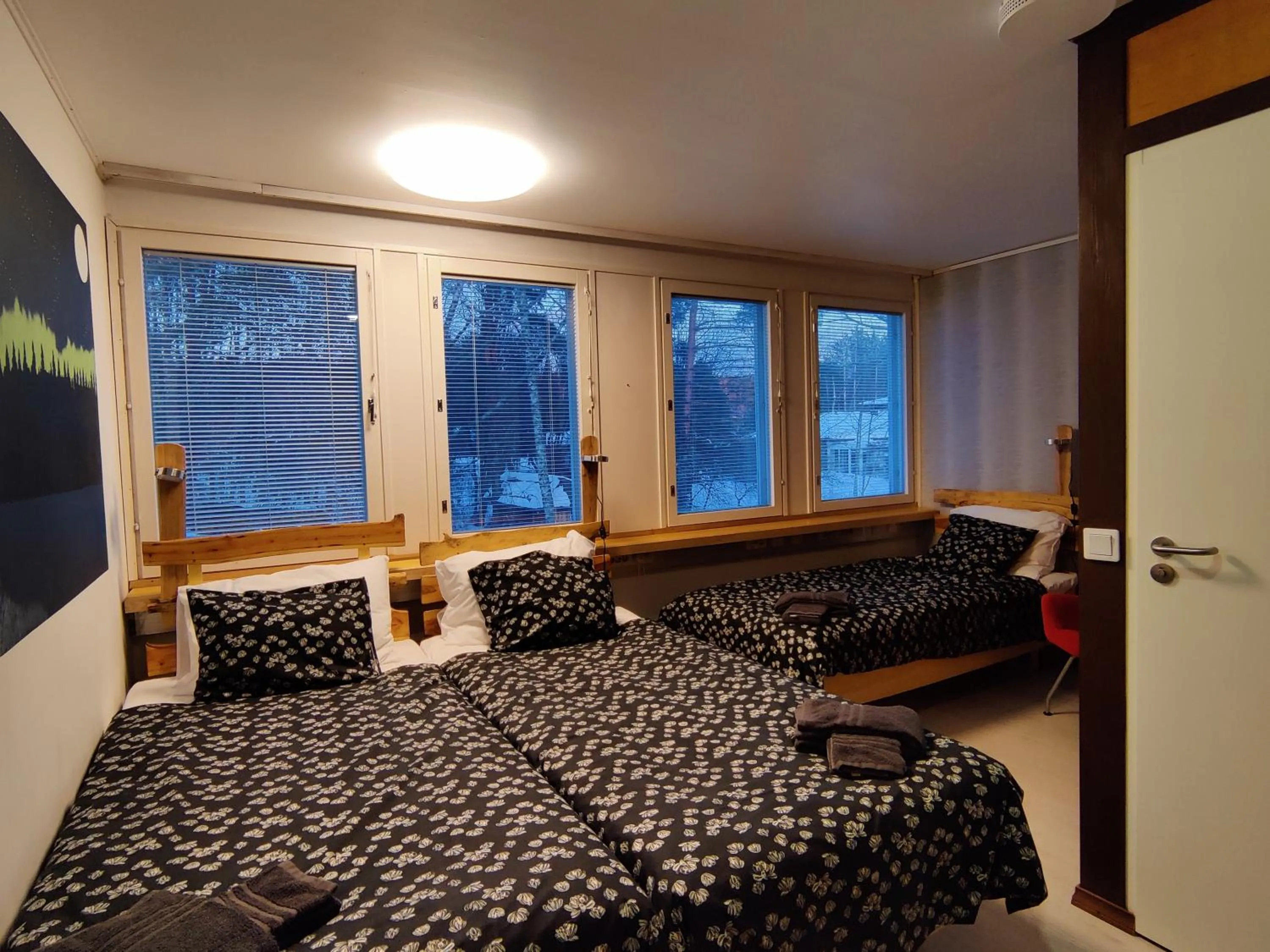 Bed in Jaala Hotel Guesthouse