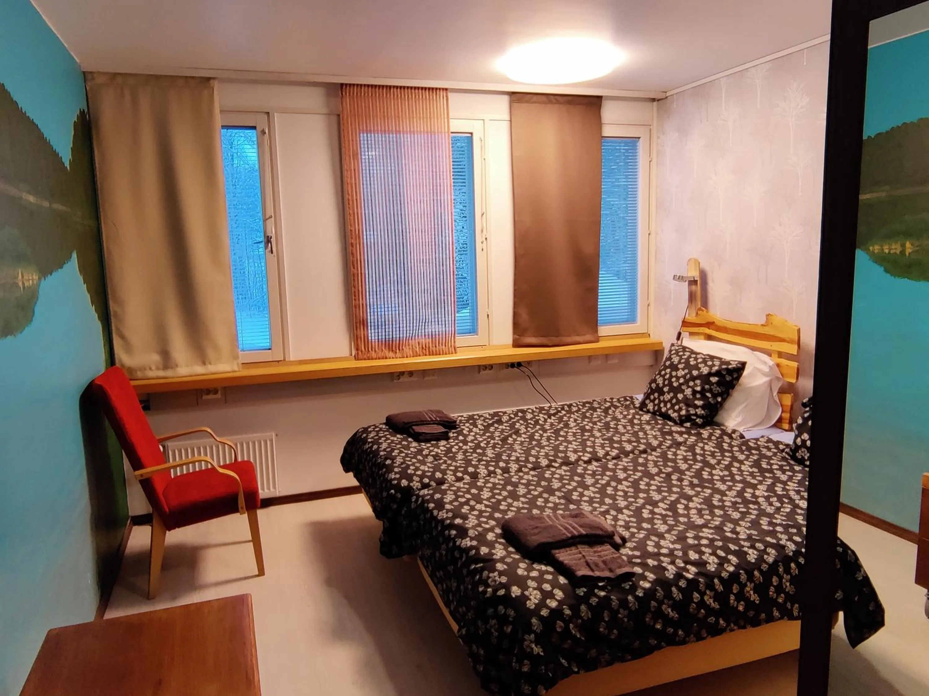 Bed in Jaala Hotel Guesthouse