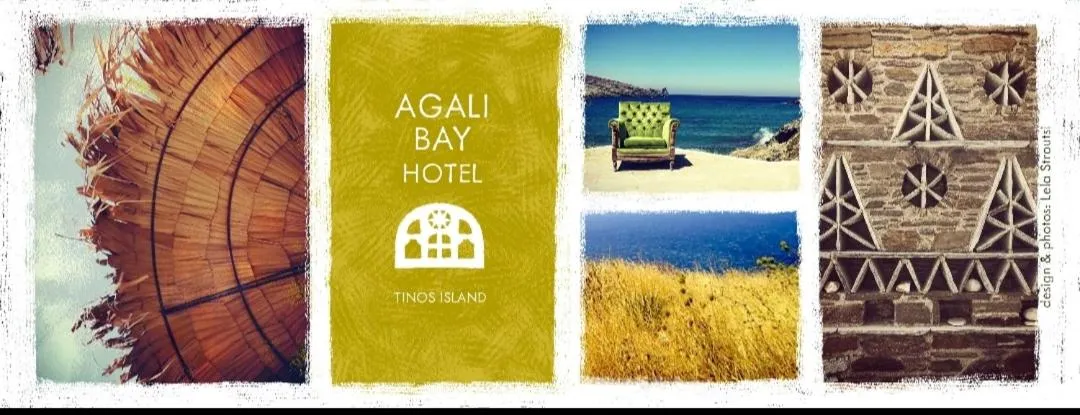 Property logo or sign in Agali bay hotel