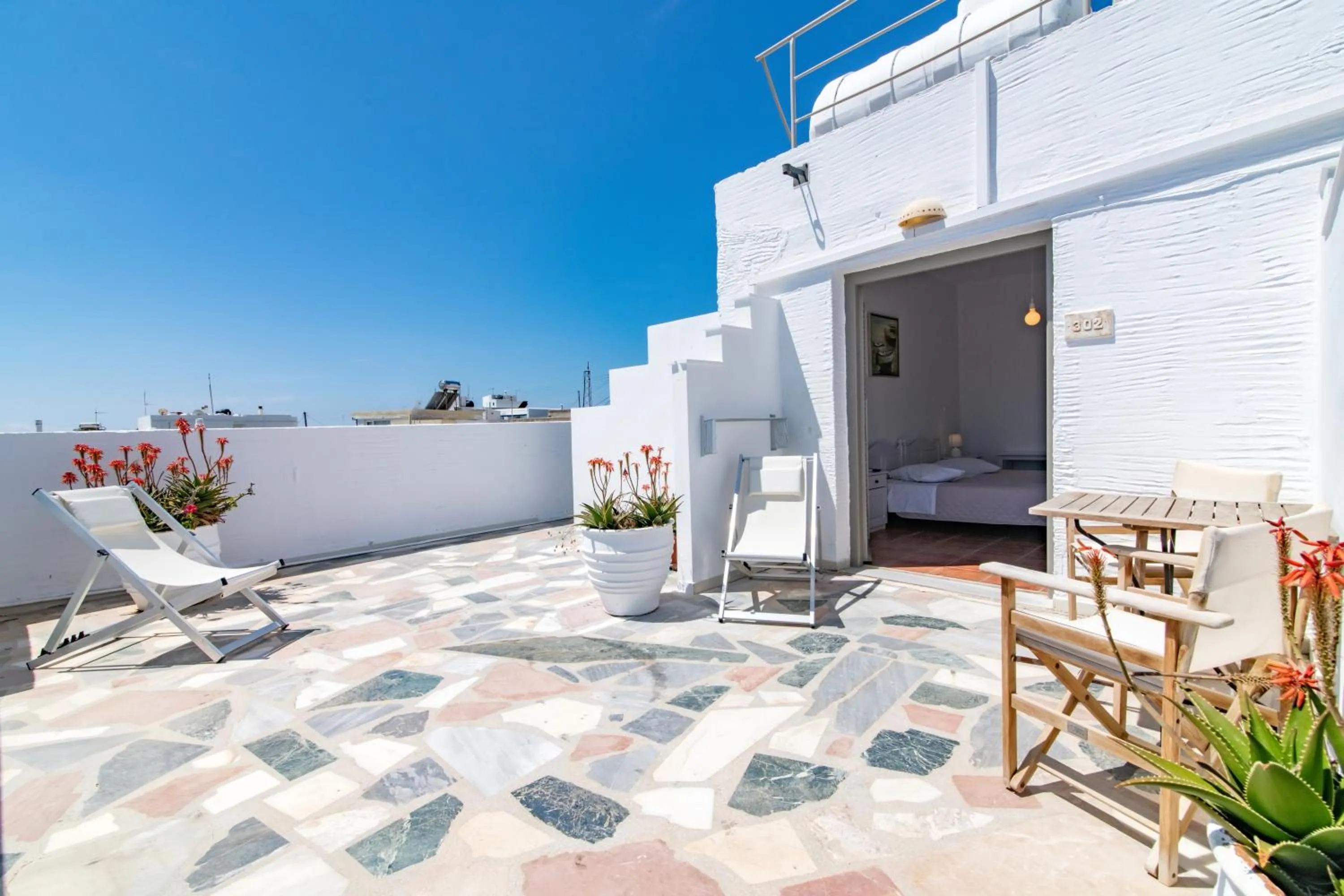 Property building in Agali bay hotel