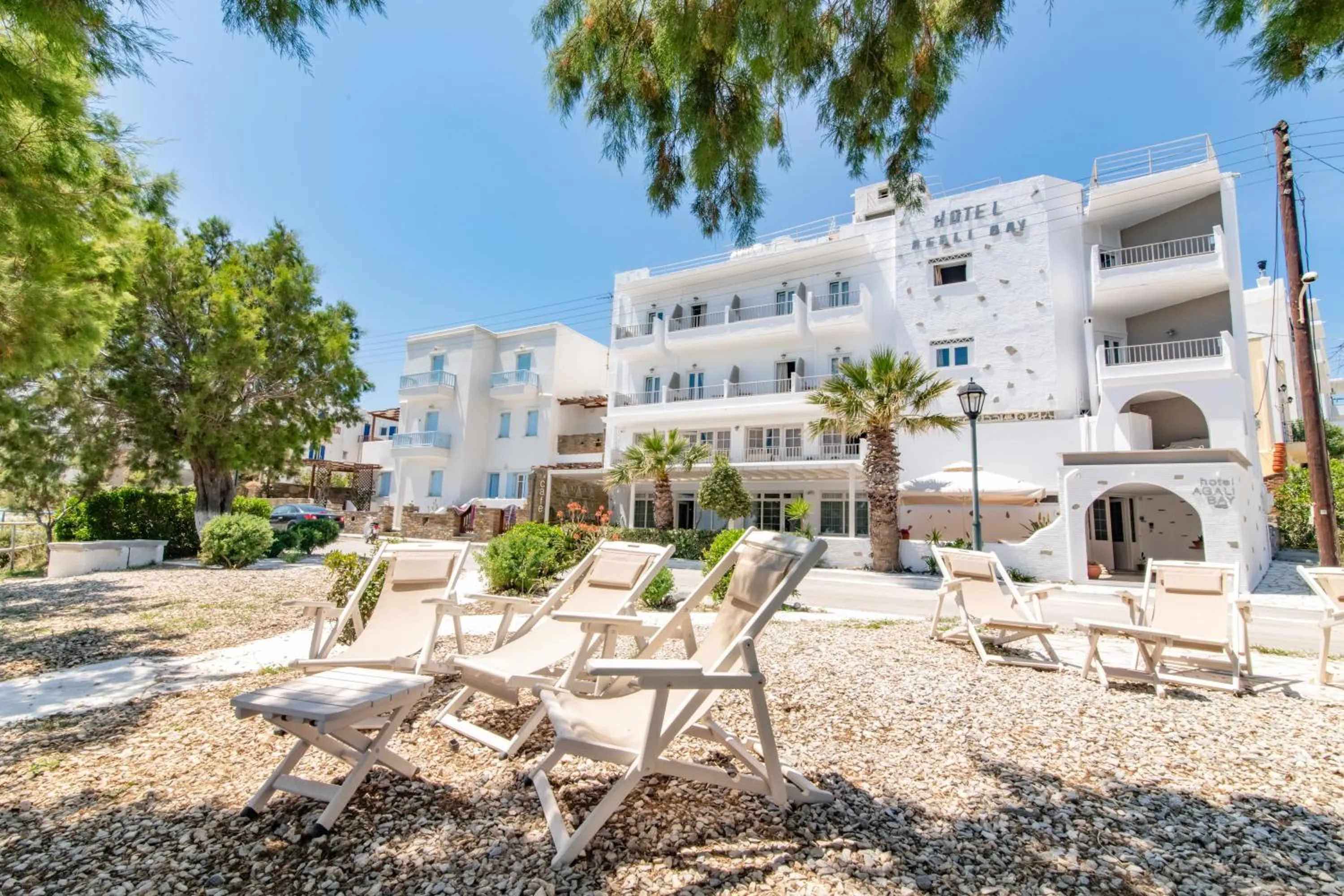 Property building in Agali bay hotel