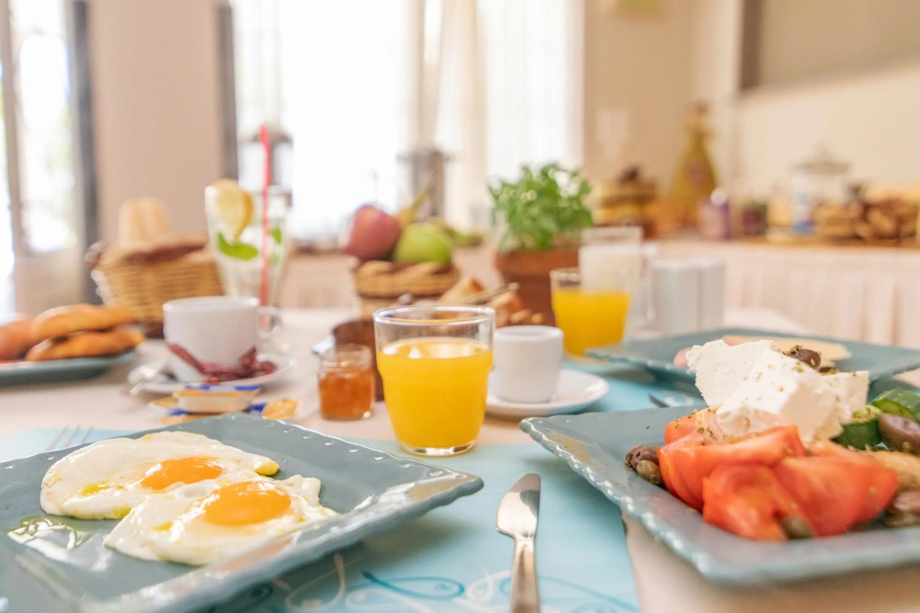 Breakfast in Agali bay hotel