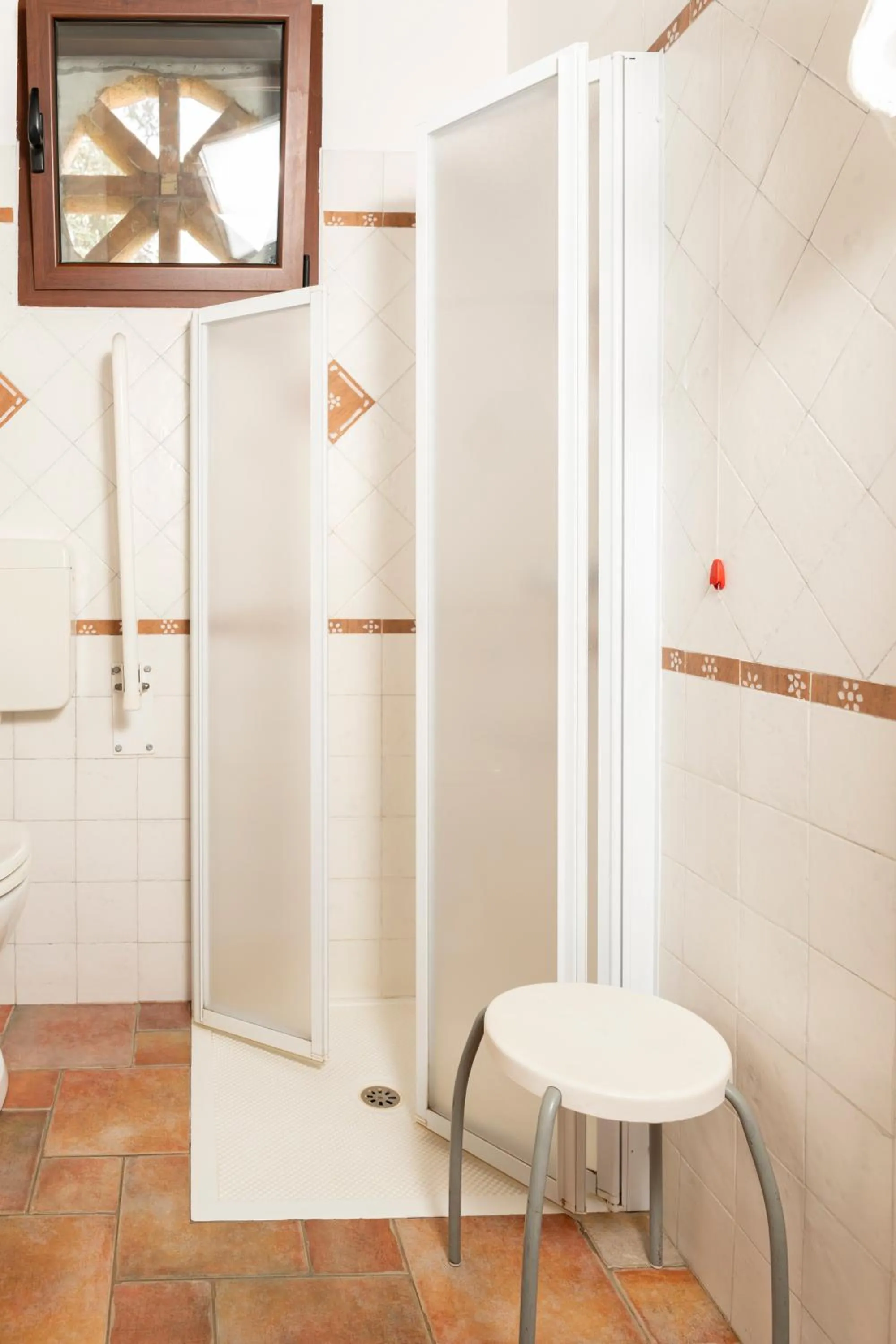 Shower in B&B Casale Ansamagi Relax & Pool