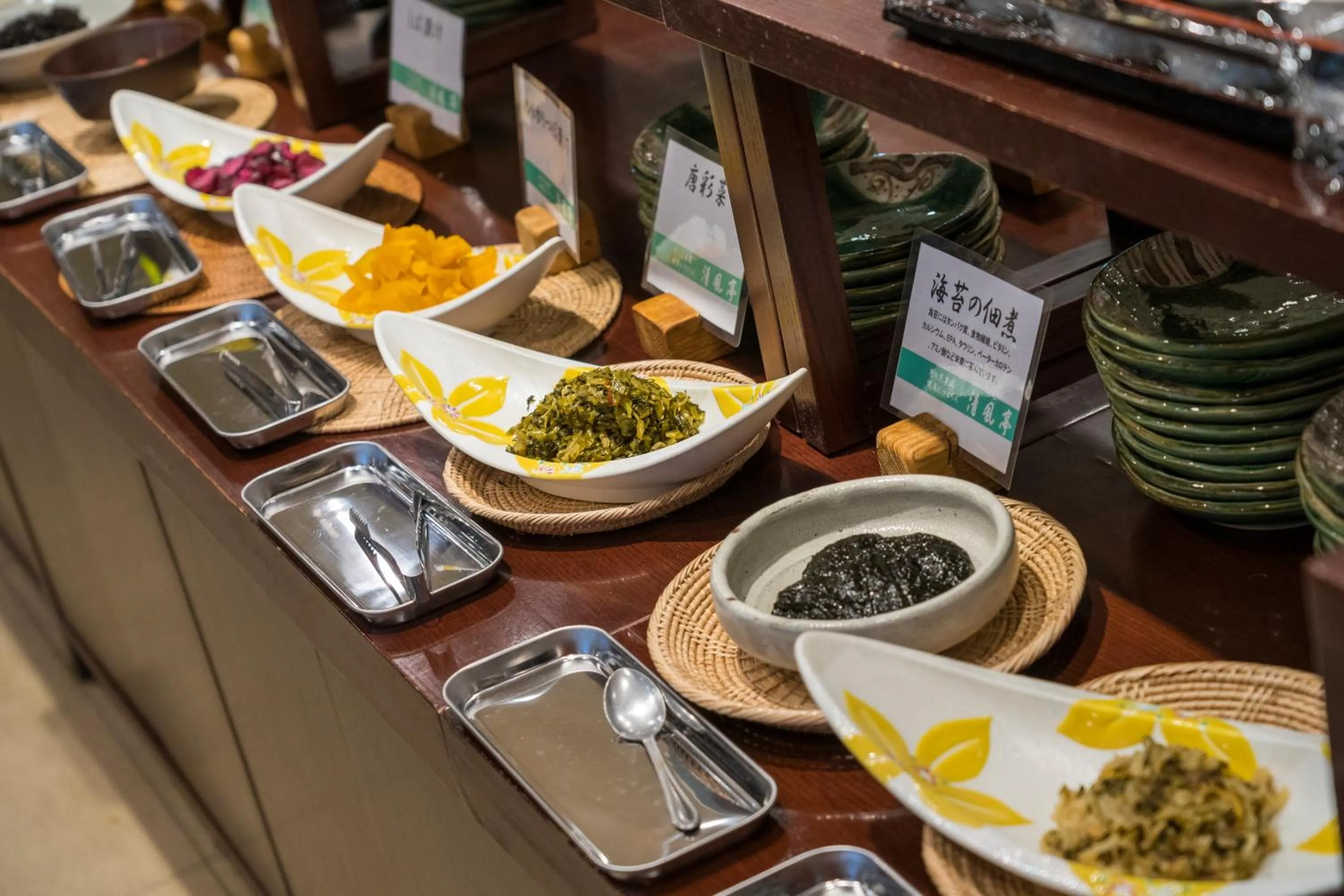 Breakfast in Hotel Ryutouen