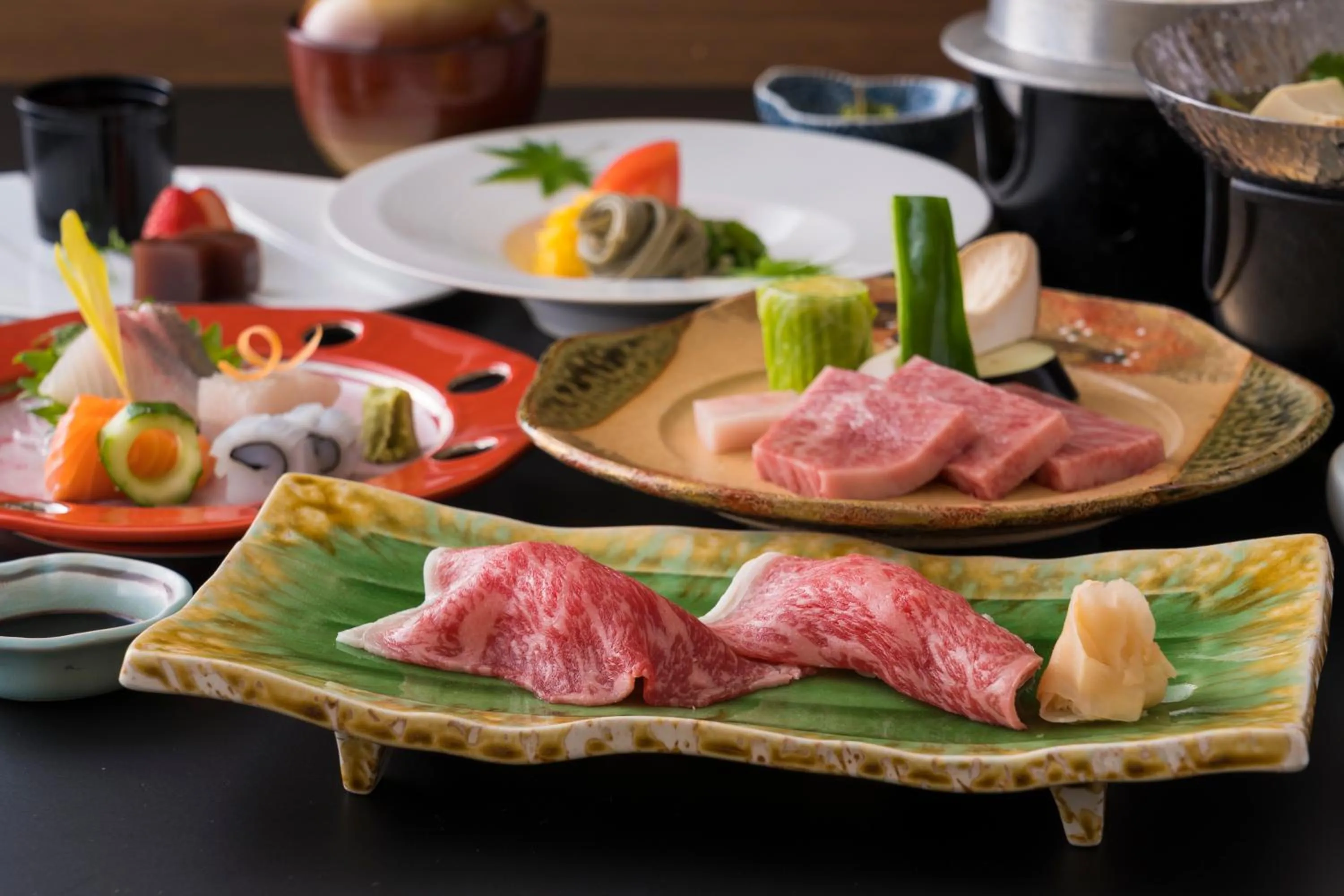 Dinner in Hotel Ryutouen