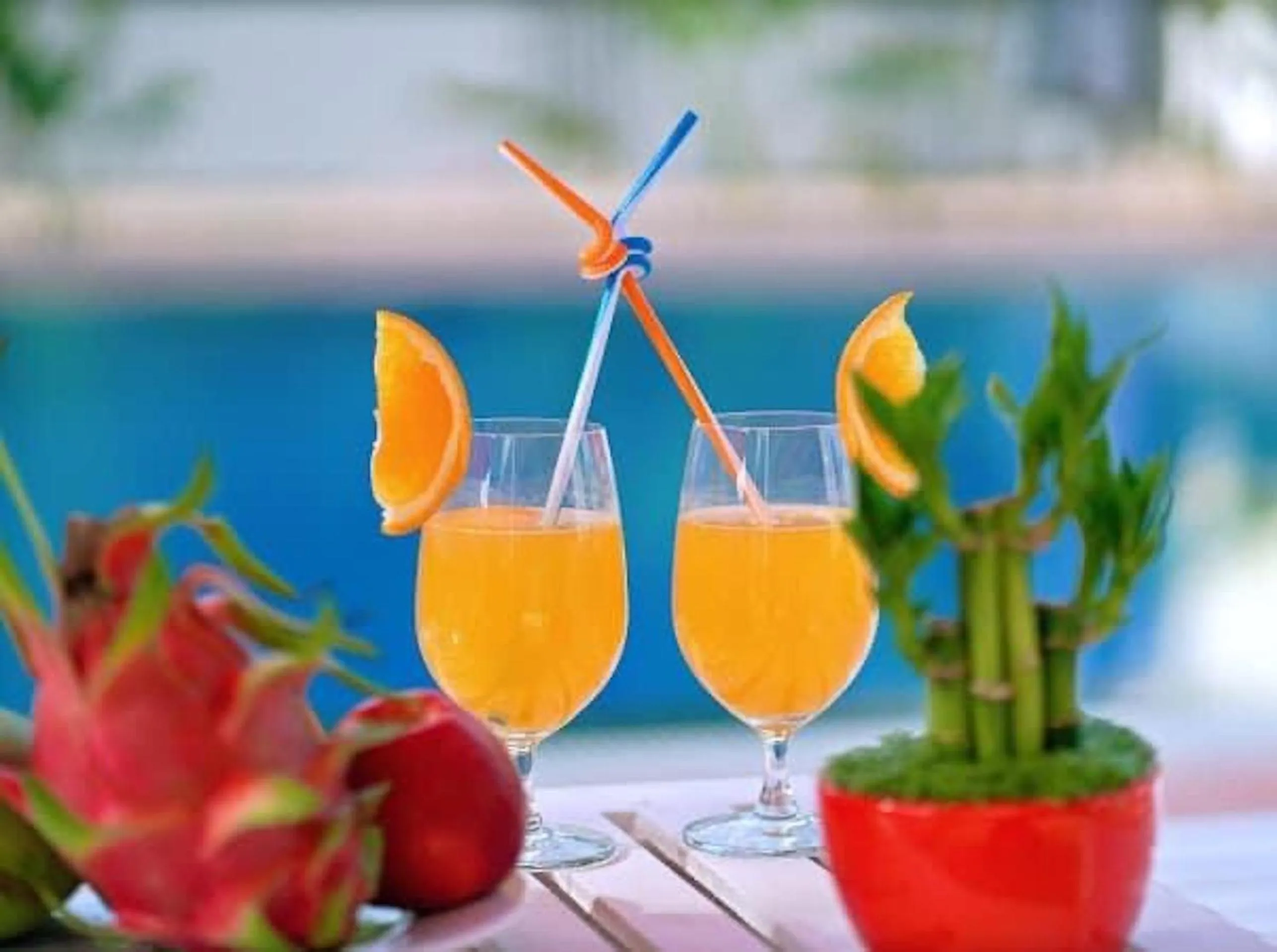 Food and drinks in Phuoc My An Beach