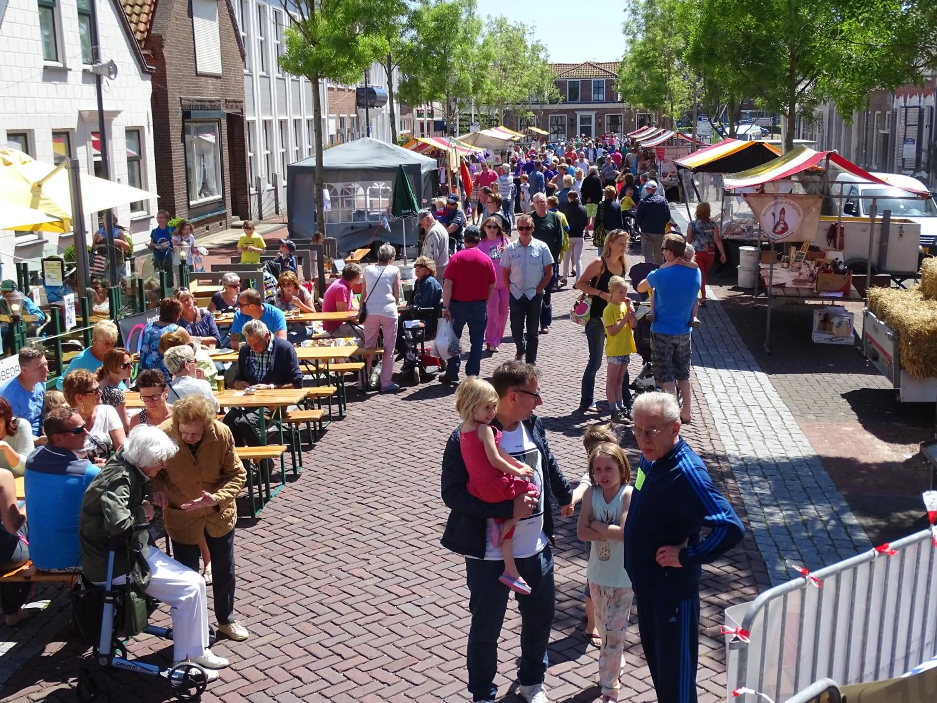 View (from property/room) in Hotel Café Restaurant "De Kroon"