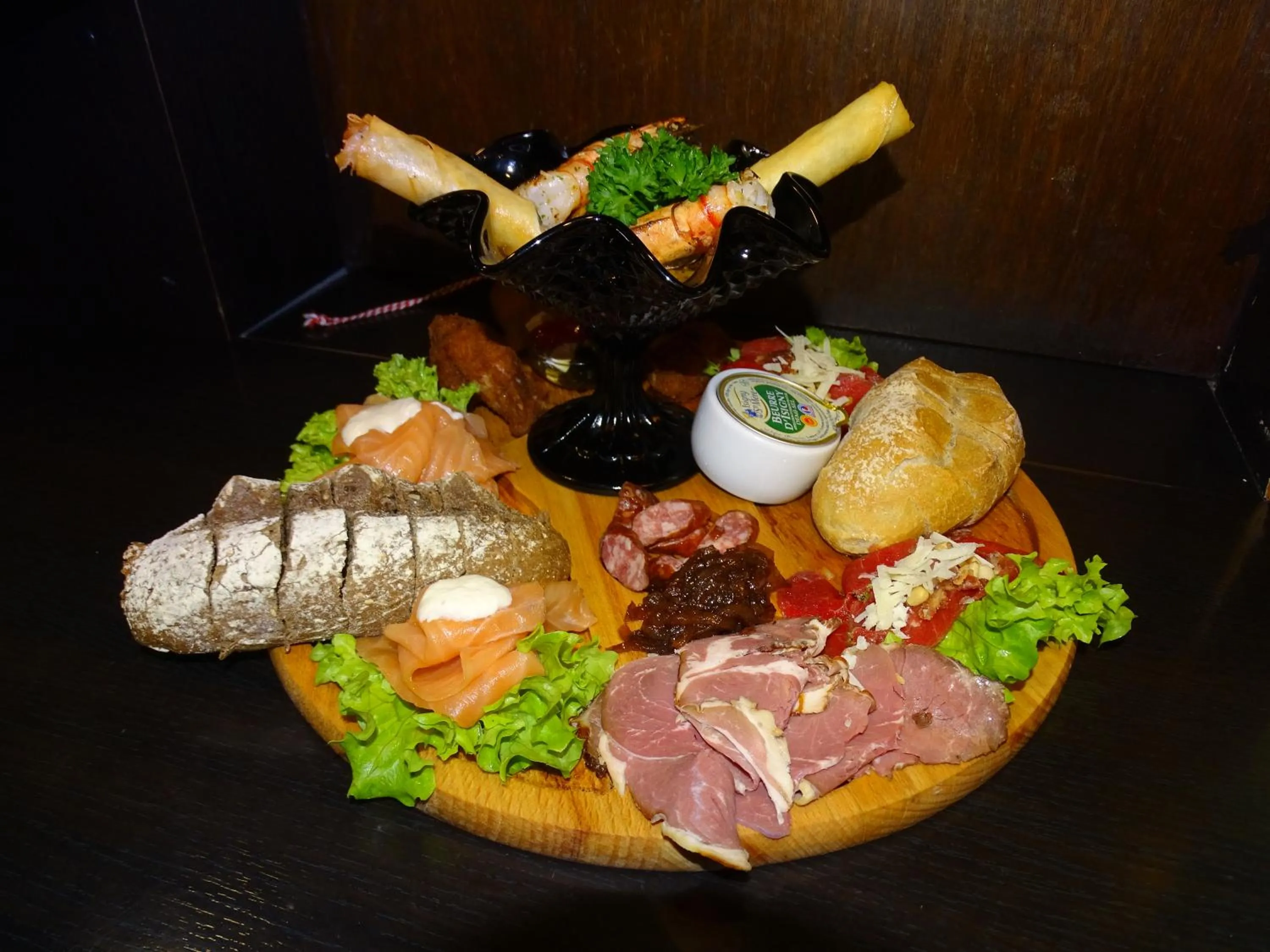 Food close-up in Hotel Café Restaurant "De Kroon"