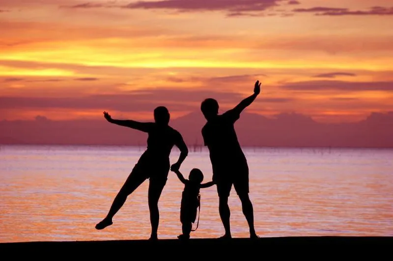 Sunset in San Remigio Beach Club