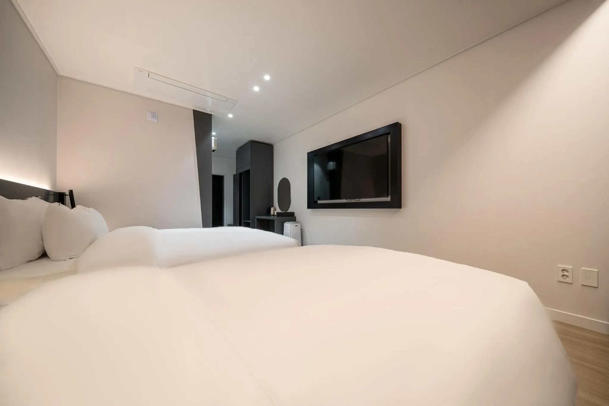 Bedroom, Bed in Hound Hotel Mokpo Peace Plaza