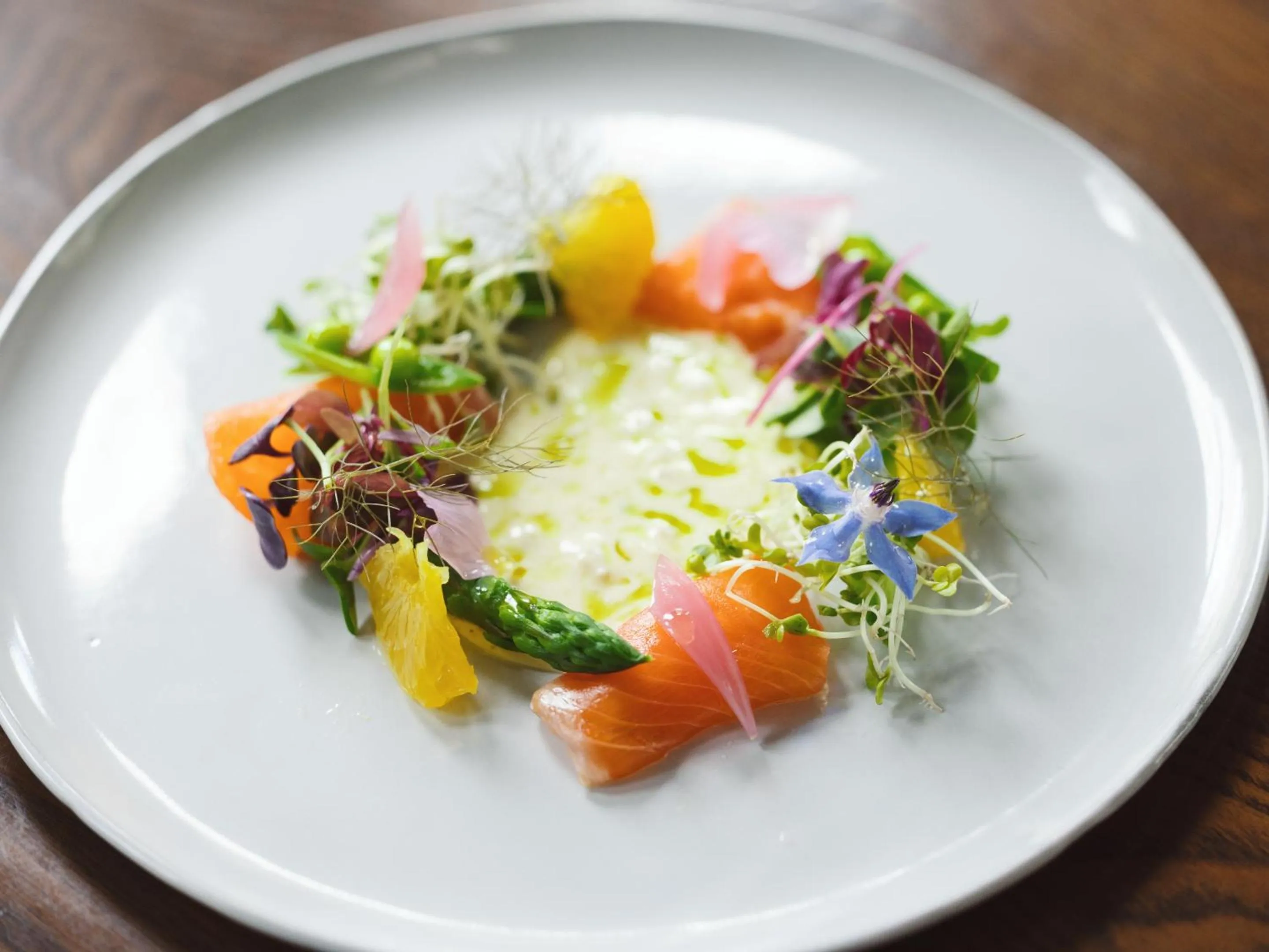 Food close-up in Kiyosatokogen Country Inn The Classic