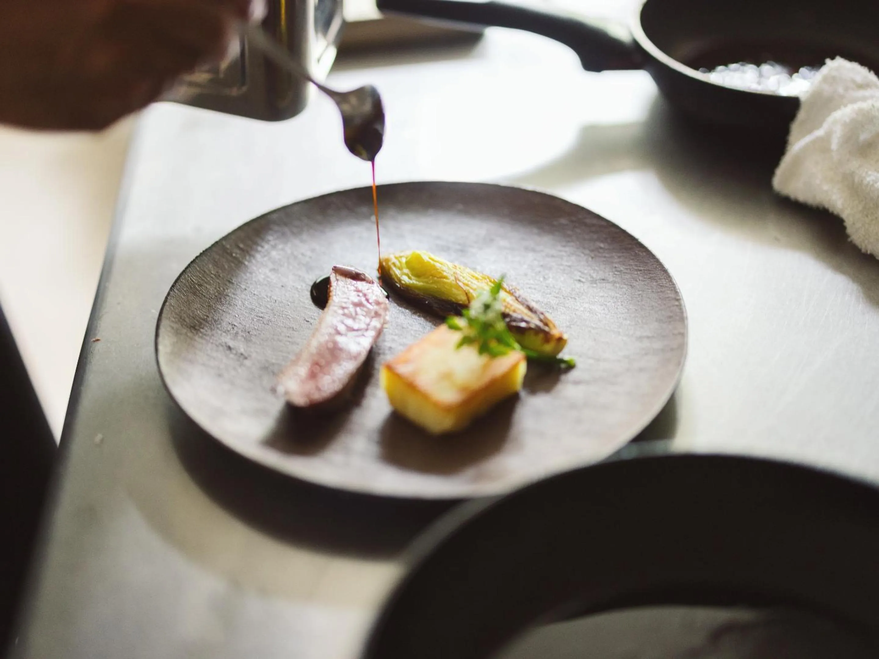 Food close-up in Kiyosatokogen Country Inn The Classic