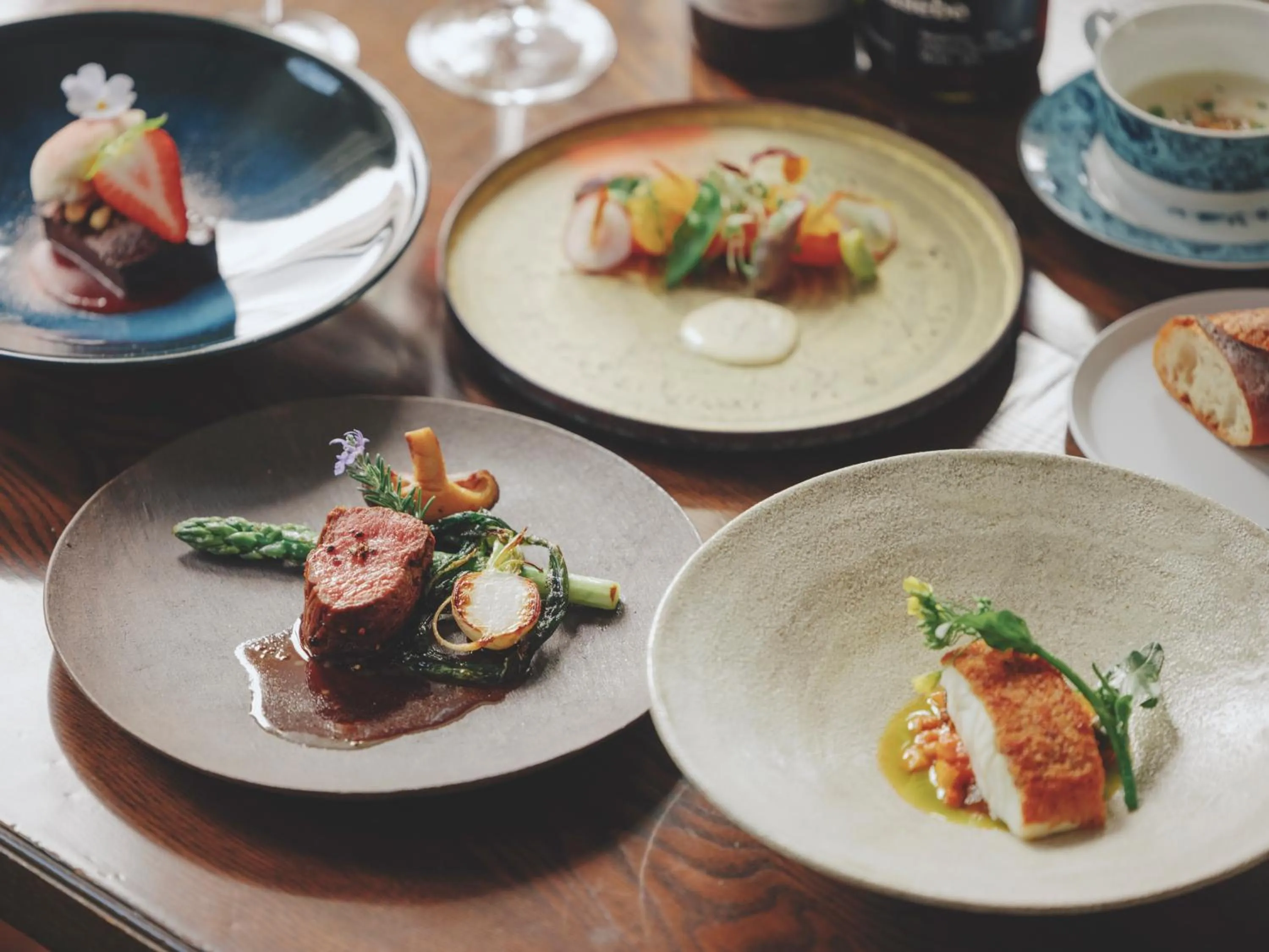 Food close-up in Kiyosatokogen Country Inn The Classic