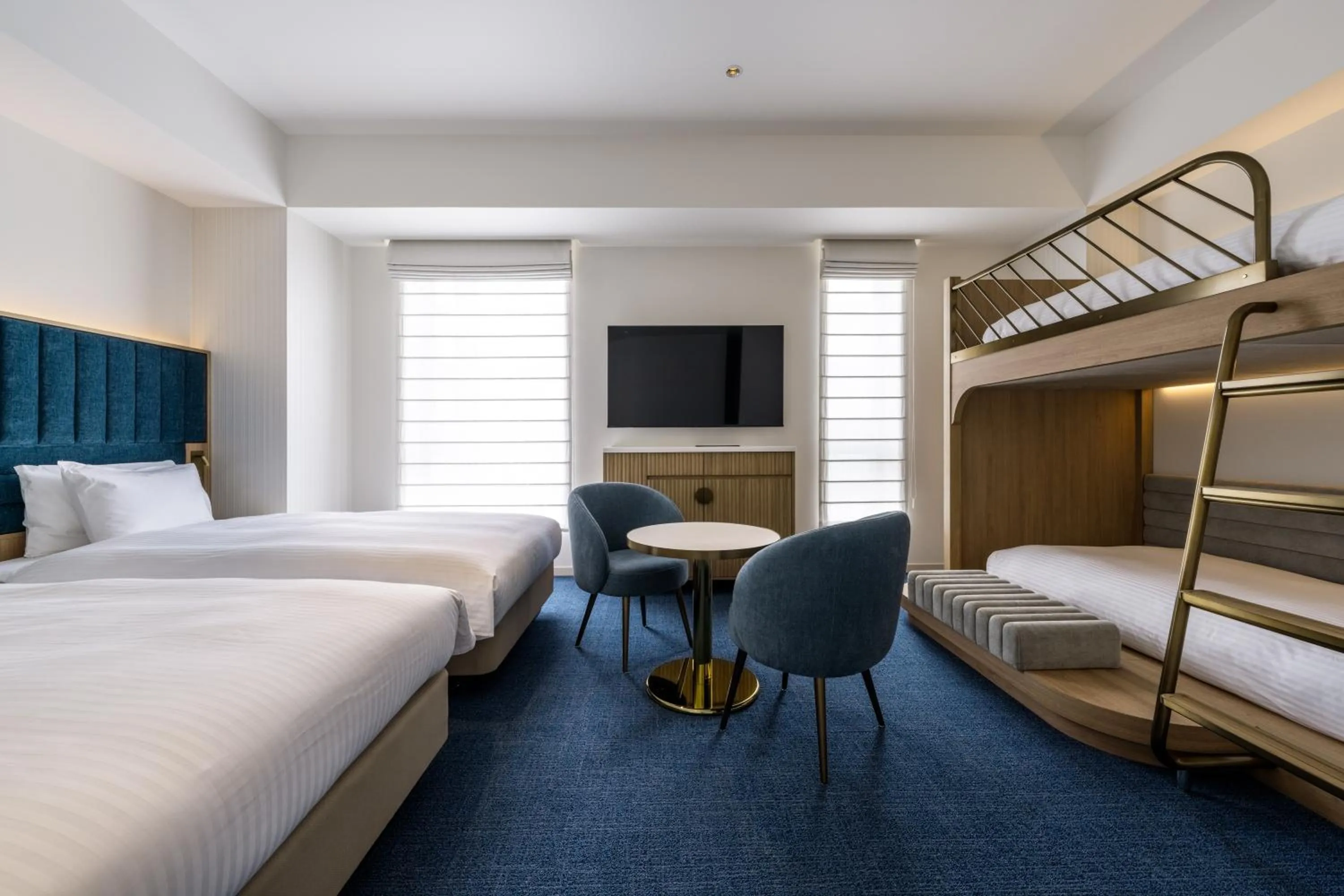 Bed in Hotel Comento Yokohama Kannai