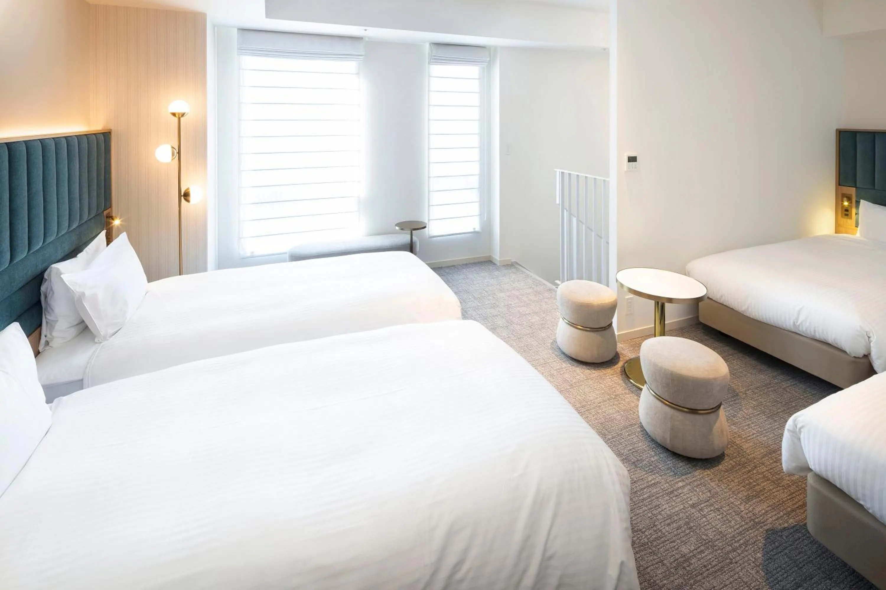 Bed in Hotel Comento Yokohama Kannai