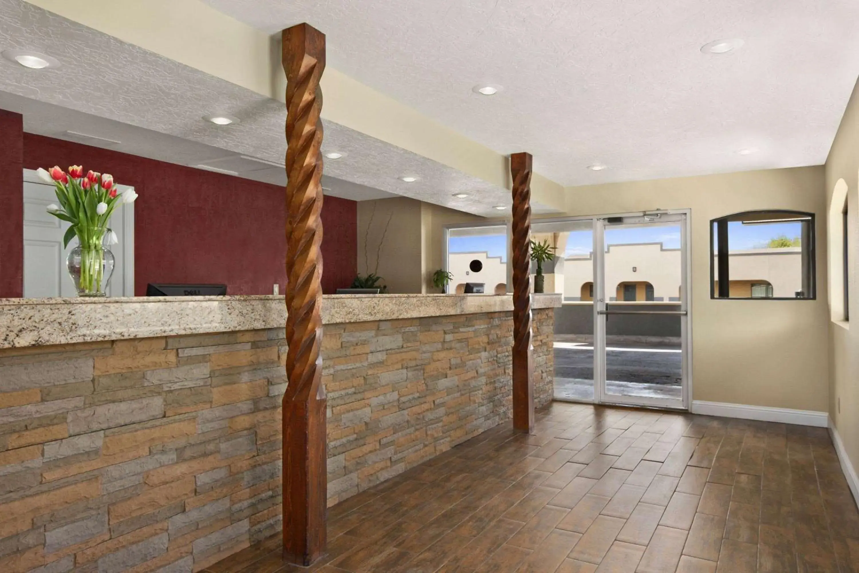 Lobby or reception in Travelodge by Wyndham Clovis Lobby or reception in Travelodge by Wyndham Clovis