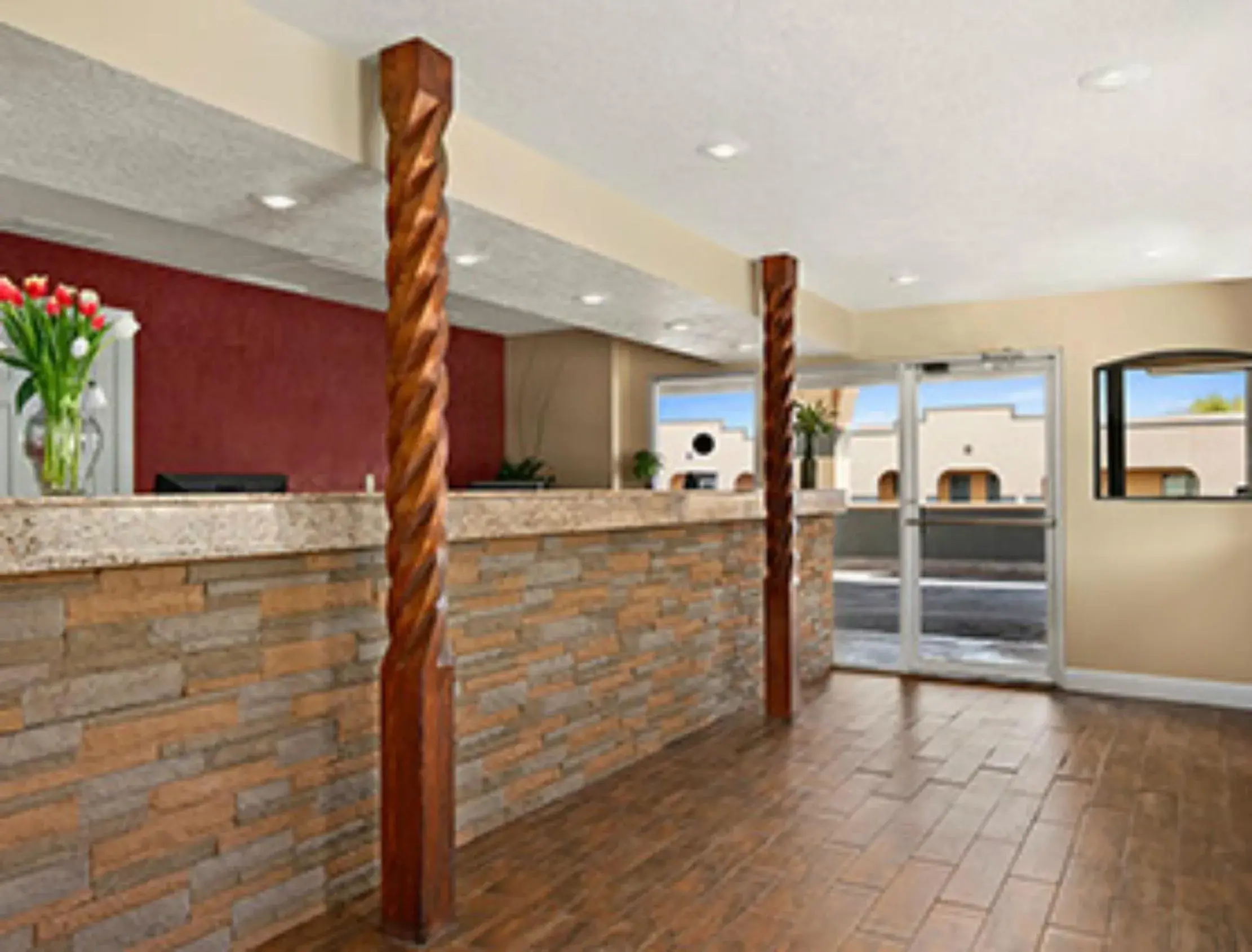 Lobby or reception in Travelodge by Wyndham Clovis Lobby or reception in Travelodge by Wyndham Clovis