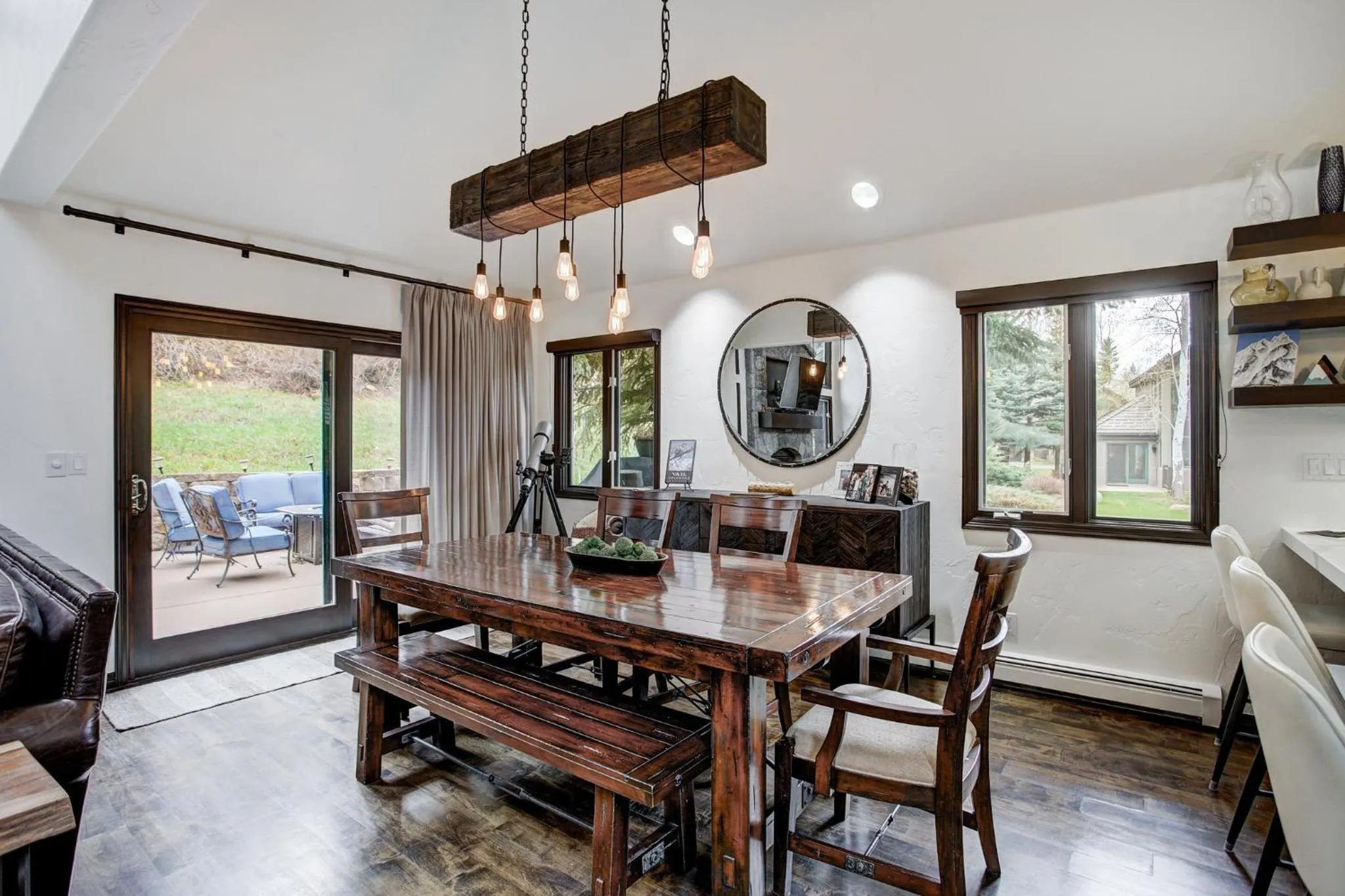 Food and drinks in Arrowhead Village at Beaver Creek