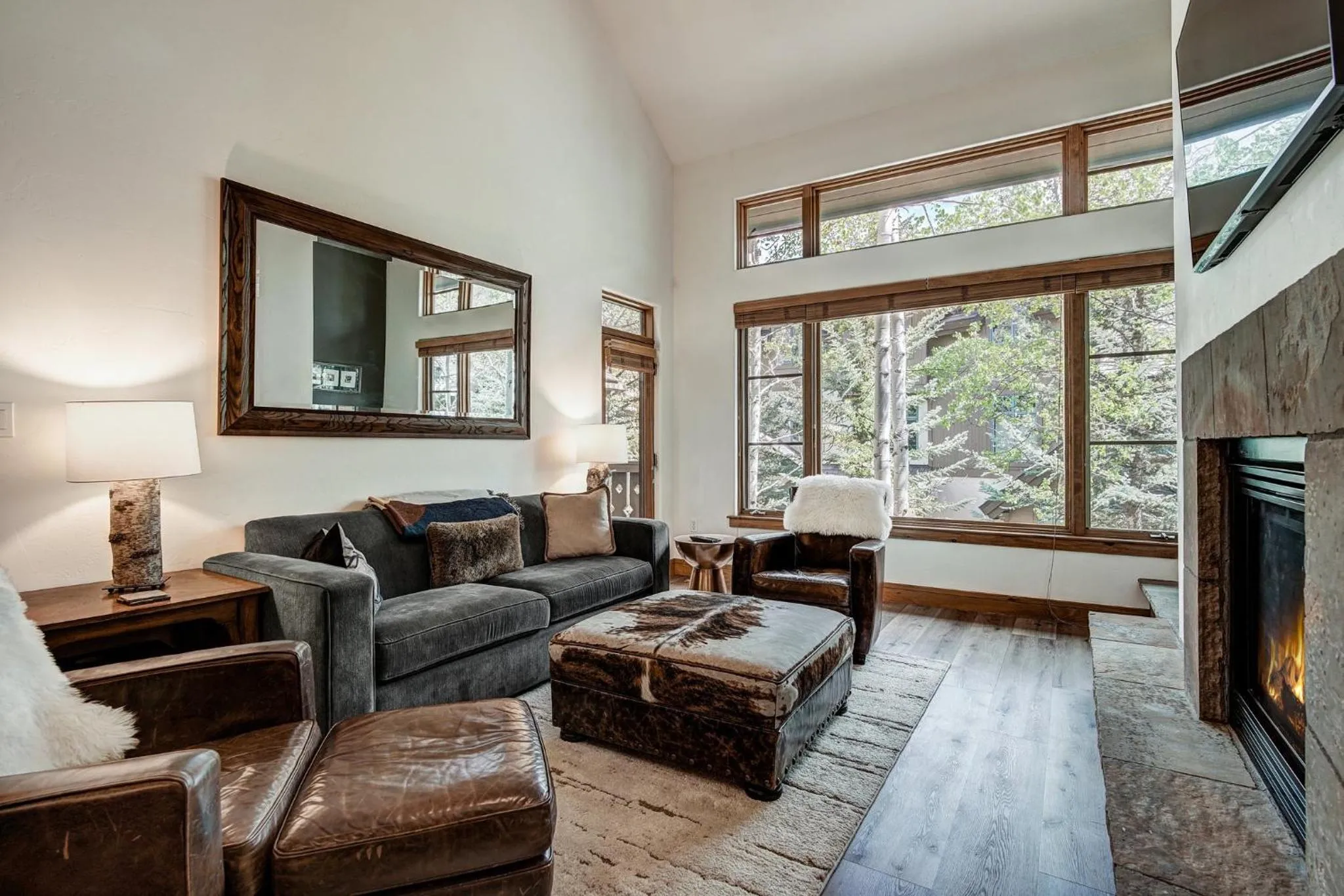 Living room in Arrowhead Village at Beaver Creek