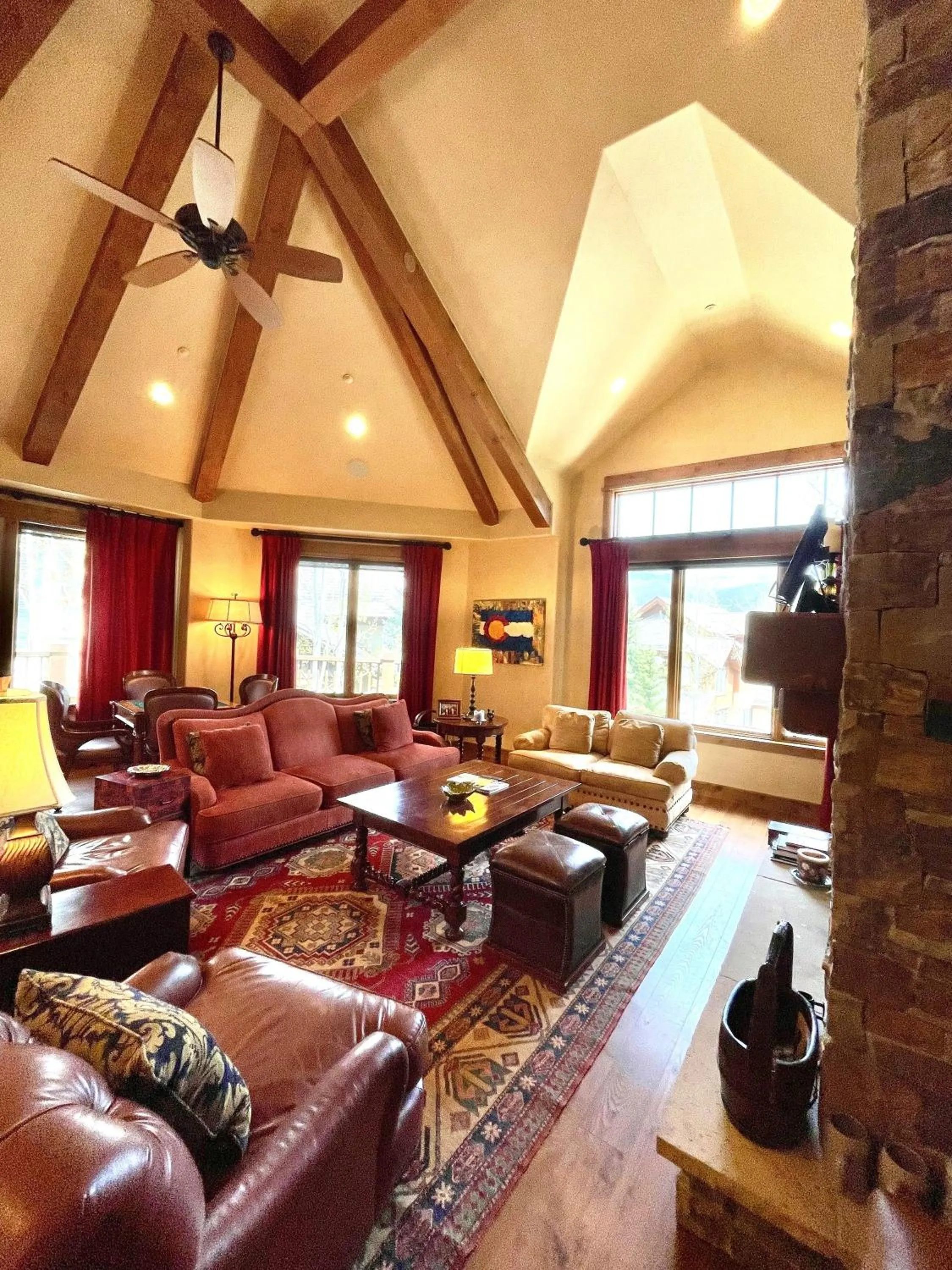 Living room in Arrowhead Village at Beaver Creek