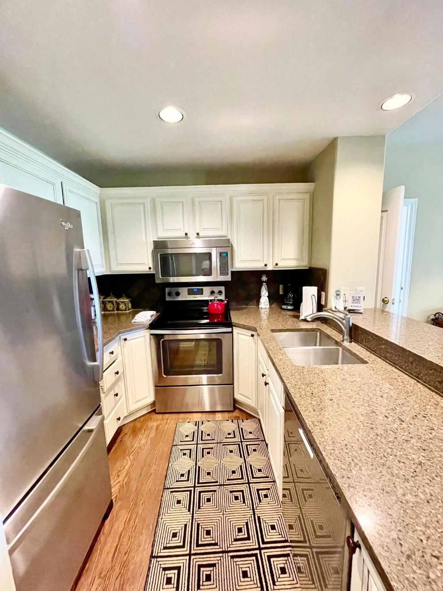 Communal kitchen in Arrowhead Village at Beaver Creek