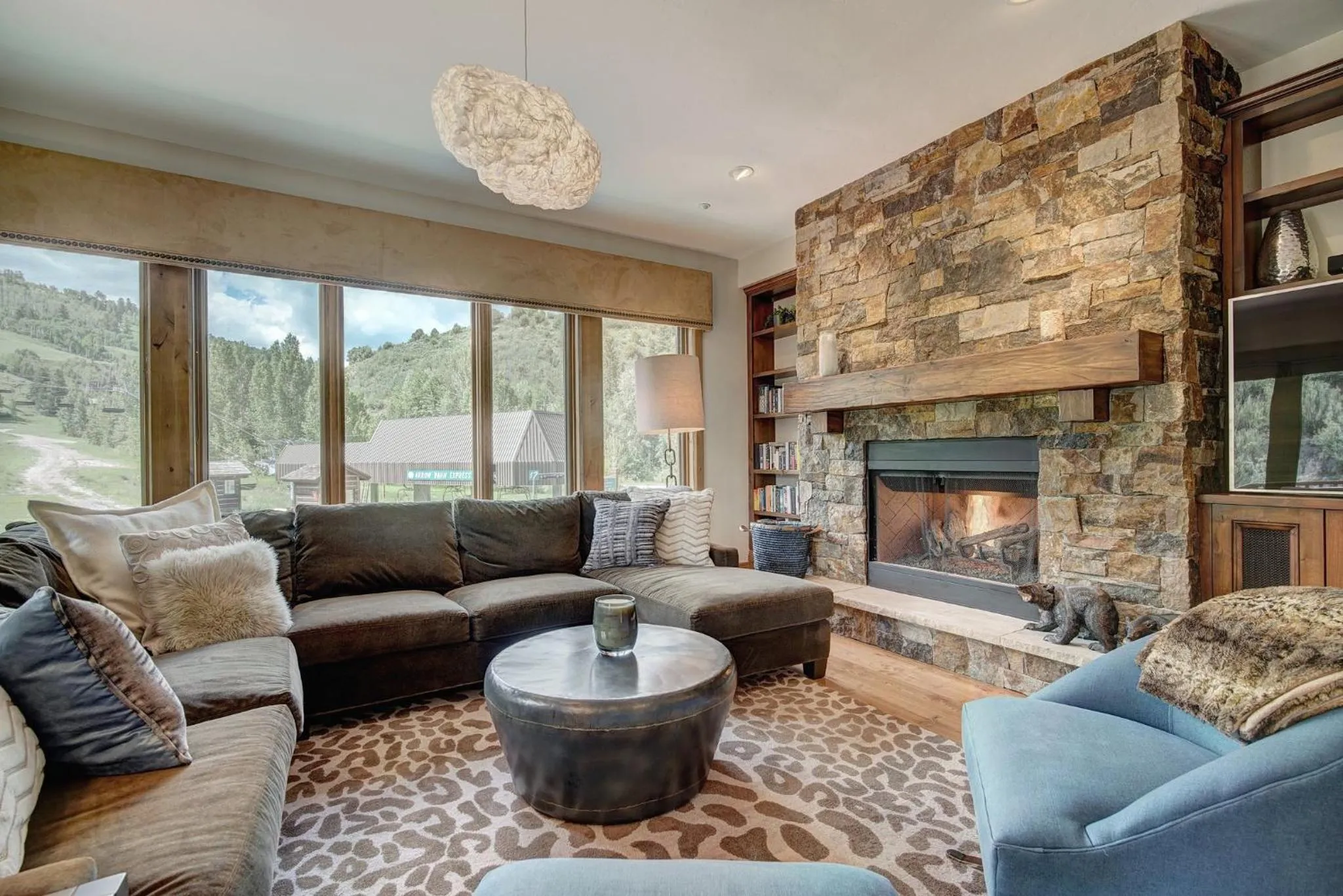 Living room in Arrowhead Village at Beaver Creek
