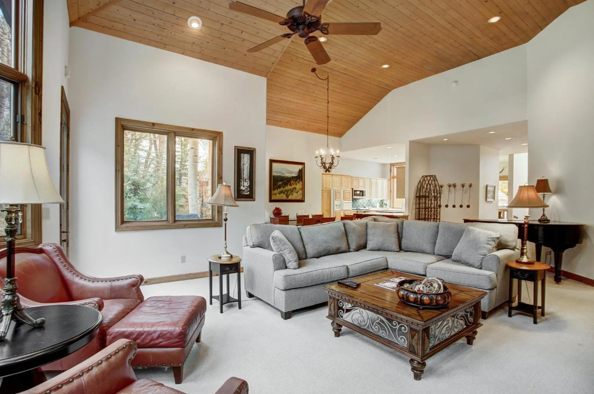 Living room in Arrowhead Village at Beaver Creek